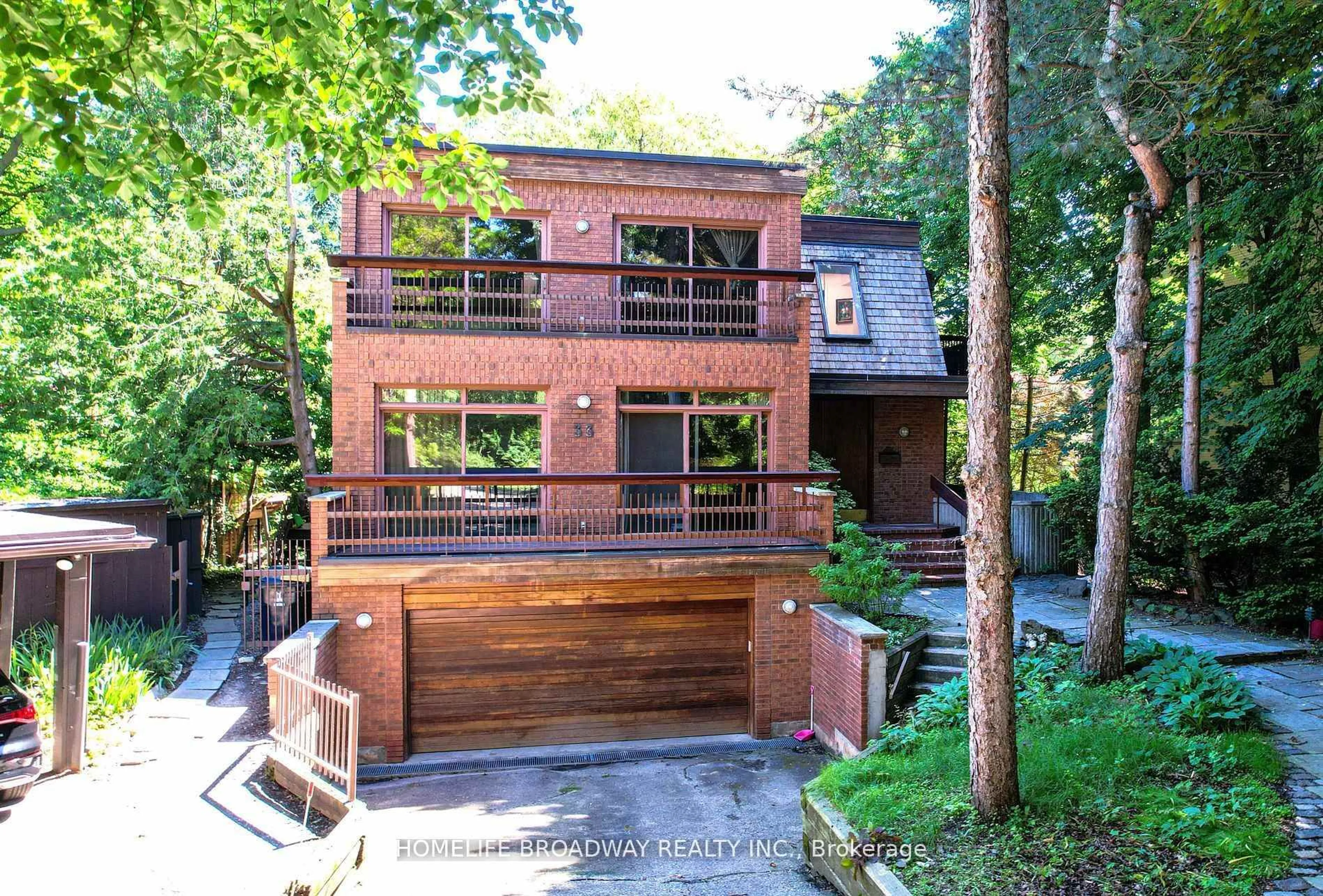 Home with brick exterior material, street for 33 Rosedale Rd, Toronto Ontario M4W 2P5