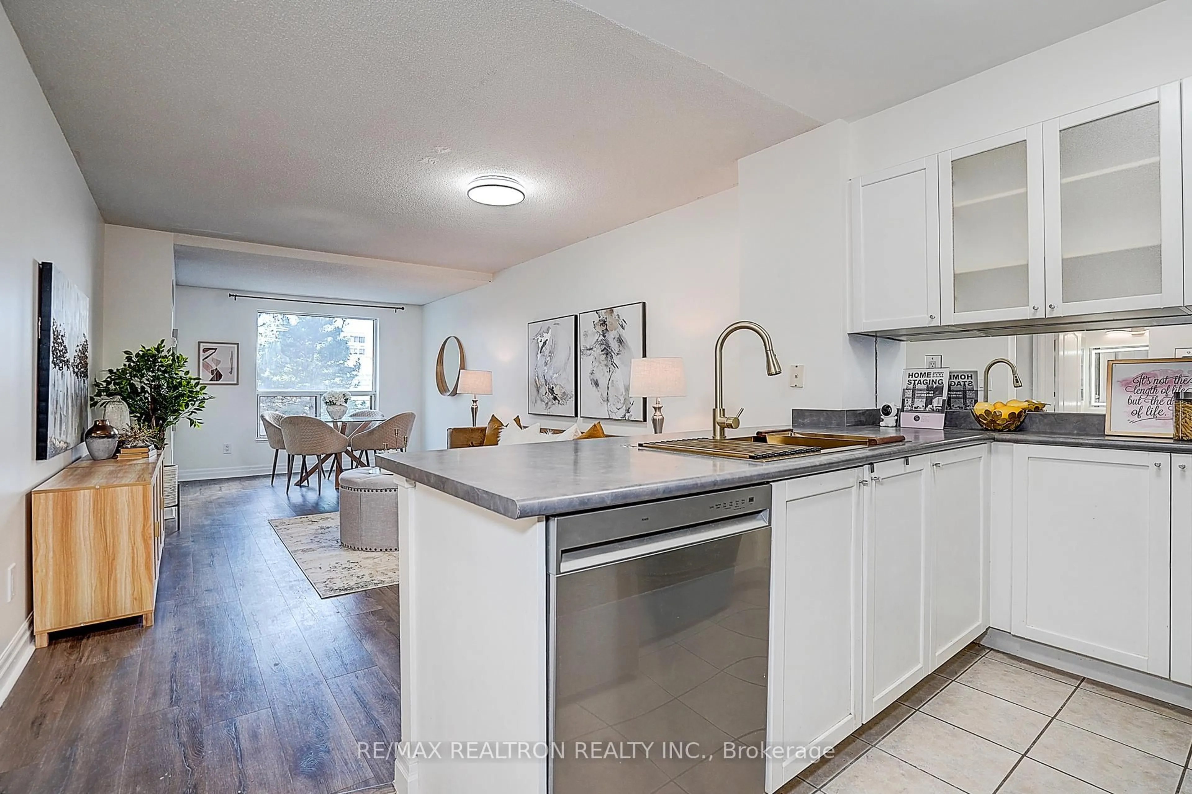 Open concept kitchen, unknown for 188 Doris Ave #217, Toronto Ontario M2N 6Z5