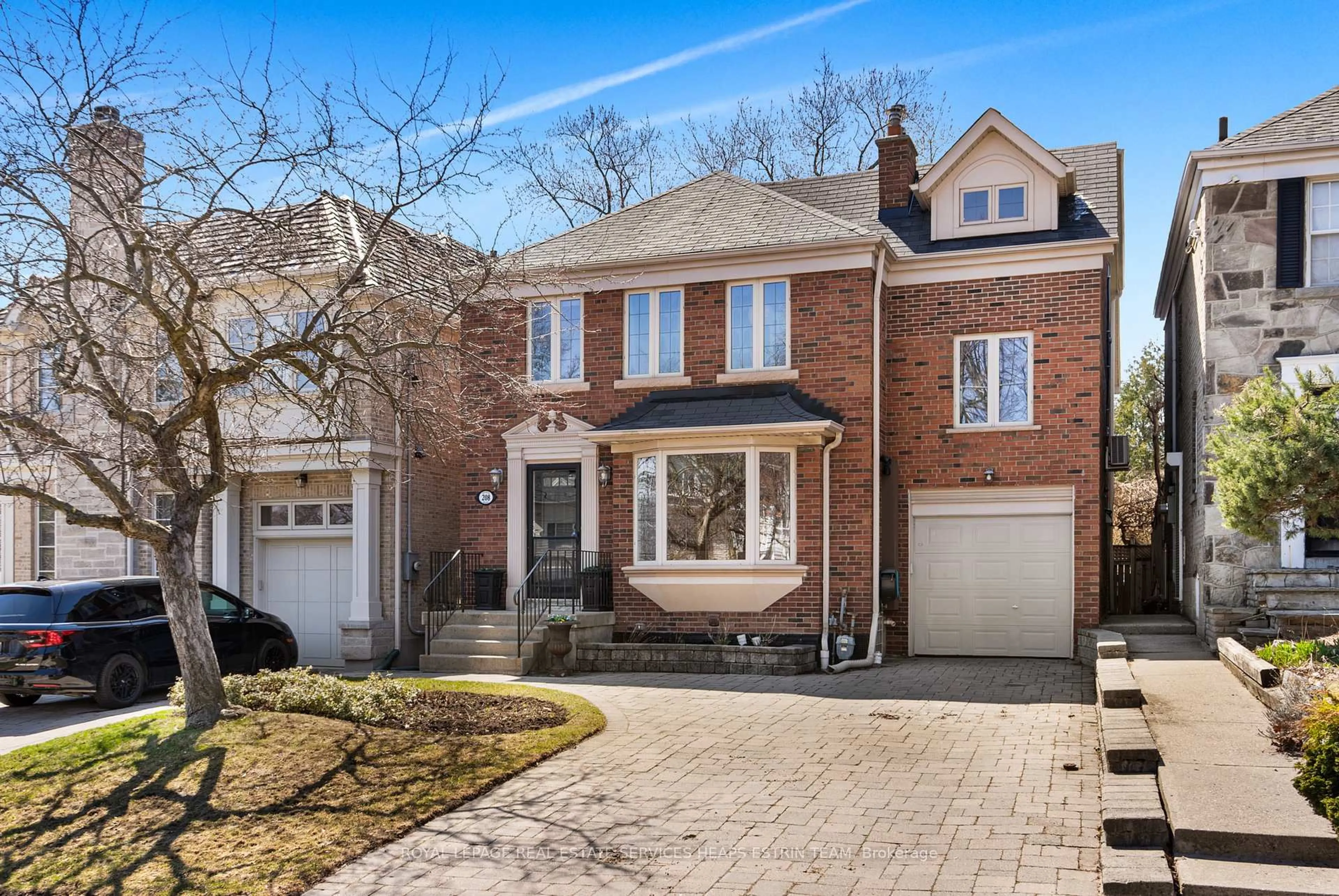 Home with brick exterior material, street for 208 Hanna Rd, Toronto Ontario M4G 3P1