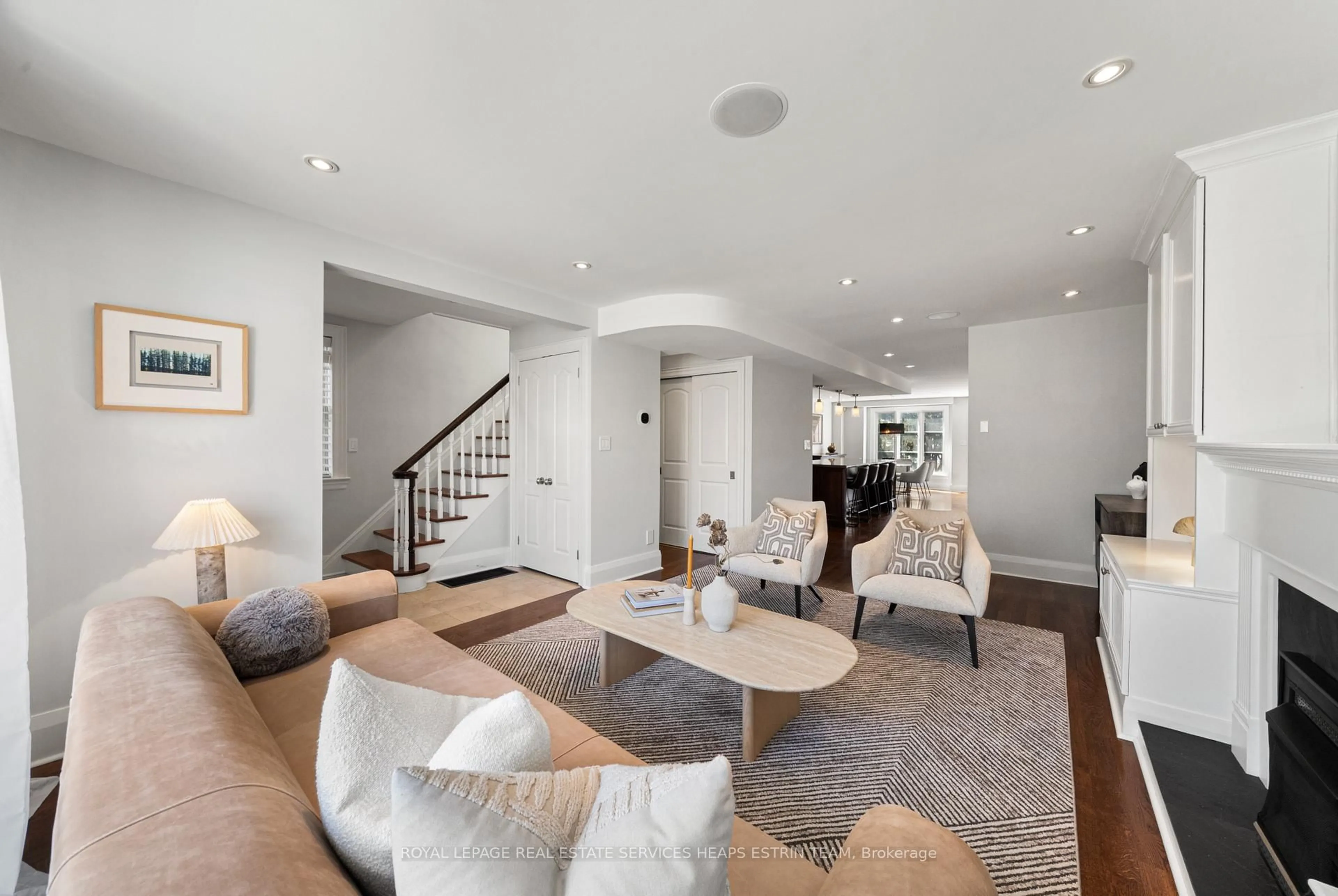 Living room with furniture, unknown for 208 Hanna Rd, Toronto Ontario M4G 3P1