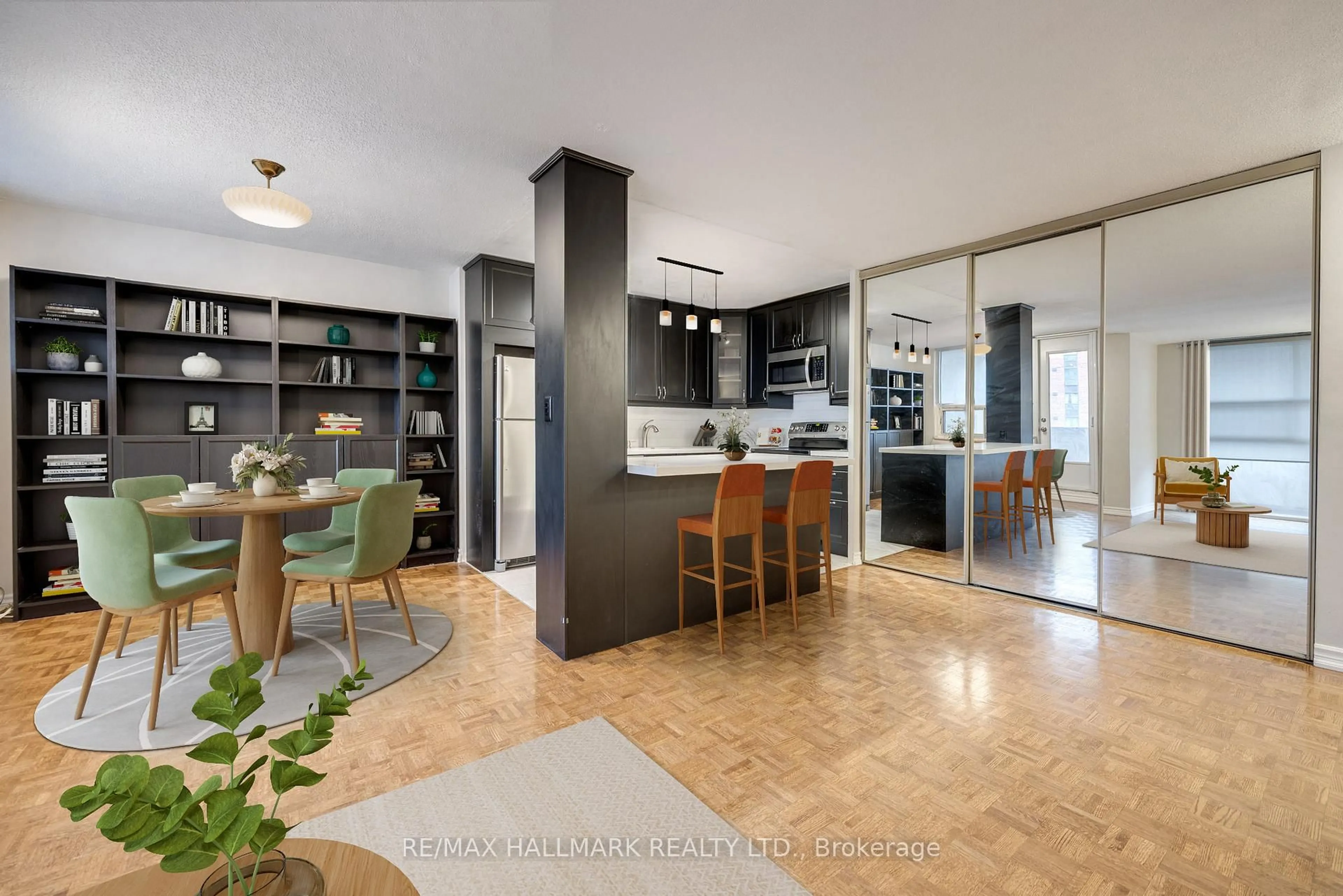 Open concept kitchen, unknown for 40 Homewood Ave #1715, Toronto Ontario M4Y 2K2