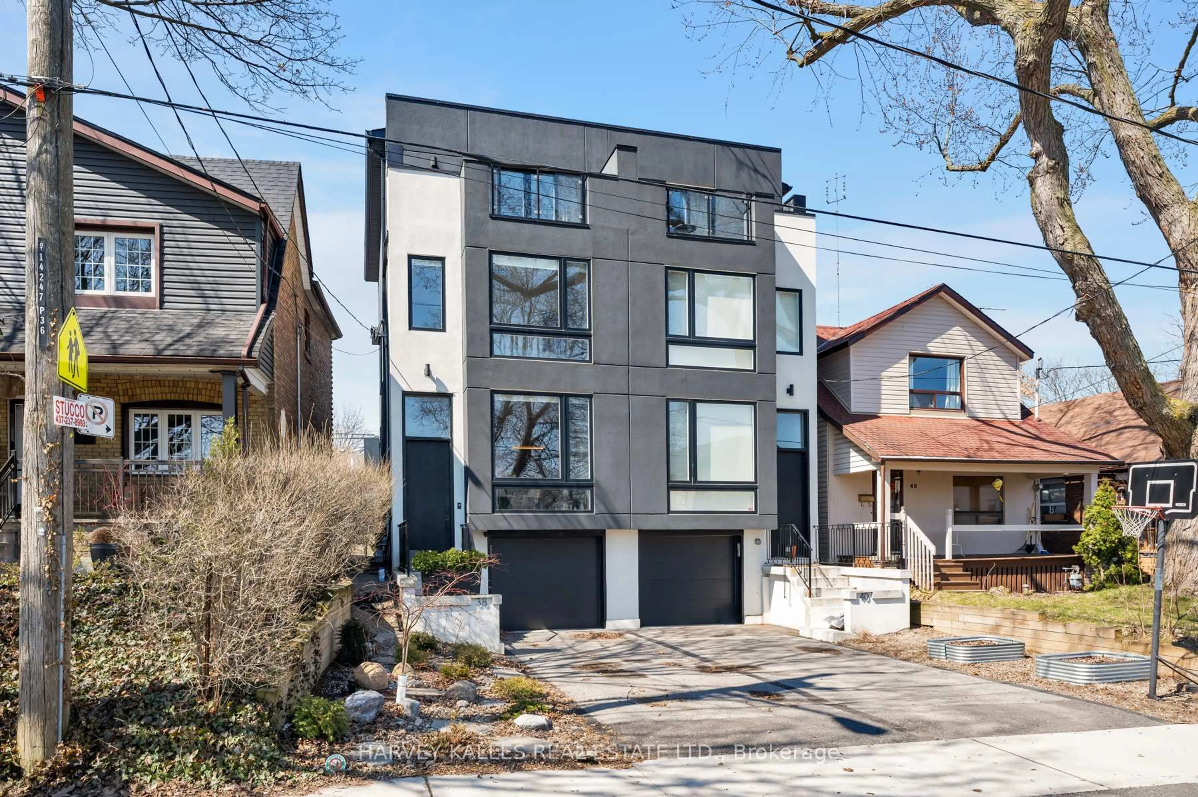 Home with brick exterior material, street for 38 Alameda Ave, Toronto Ontario M6C 3W2