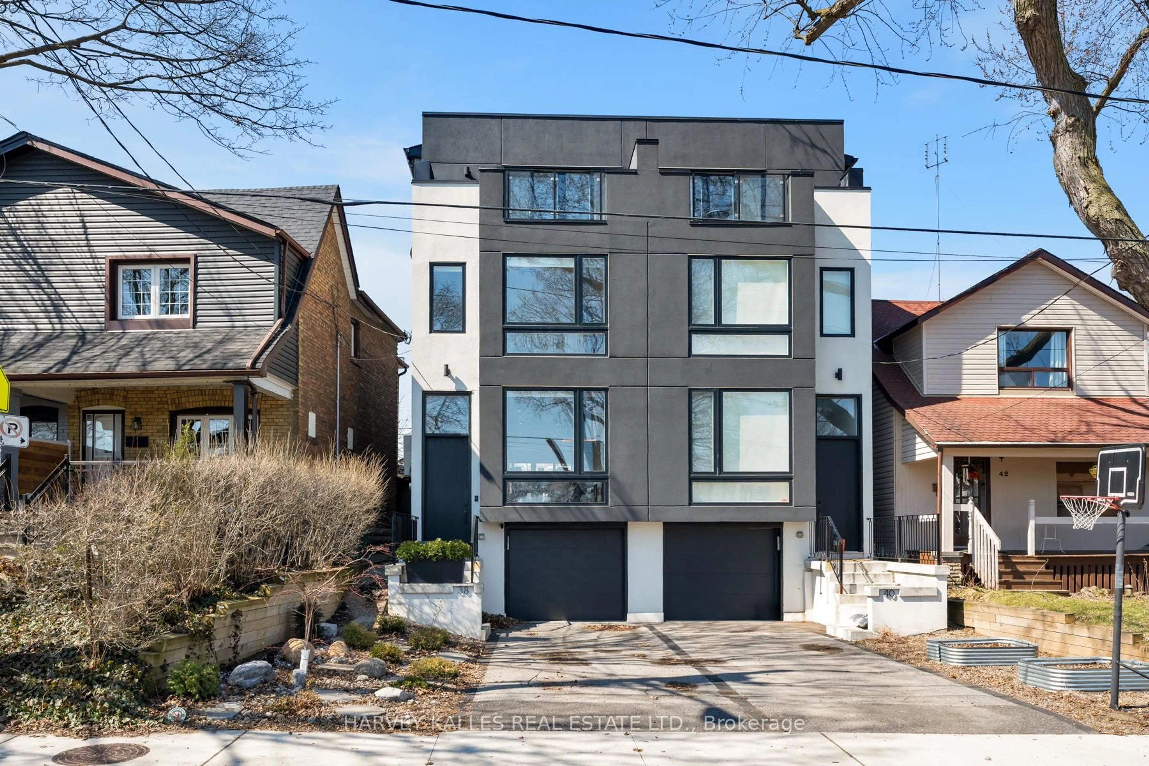 Home with brick exterior material, street for 38 Alameda Ave, Toronto Ontario M6C 3W2