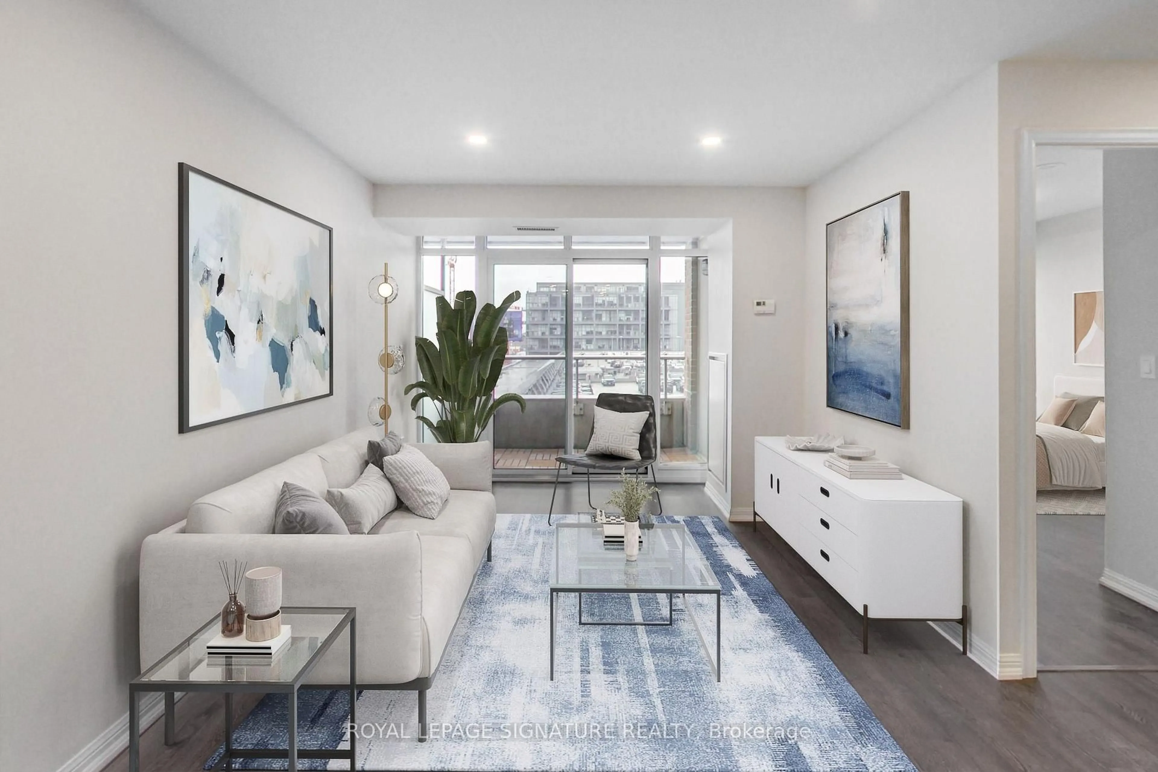 Living room with furniture, unknown for 85 East Liberty St #701, Toronto Ontario M6K 3R4