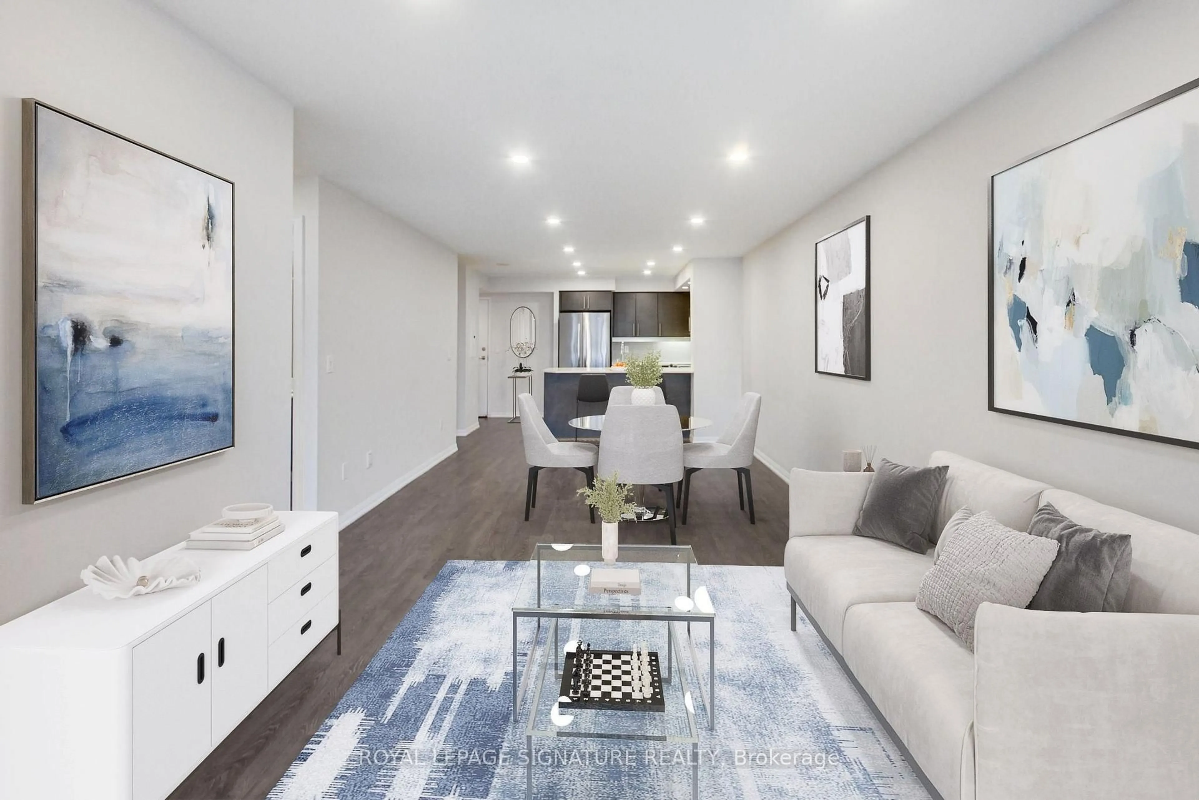 Living room with furniture, unknown for 85 East Liberty St #701, Toronto Ontario M6K 3R4