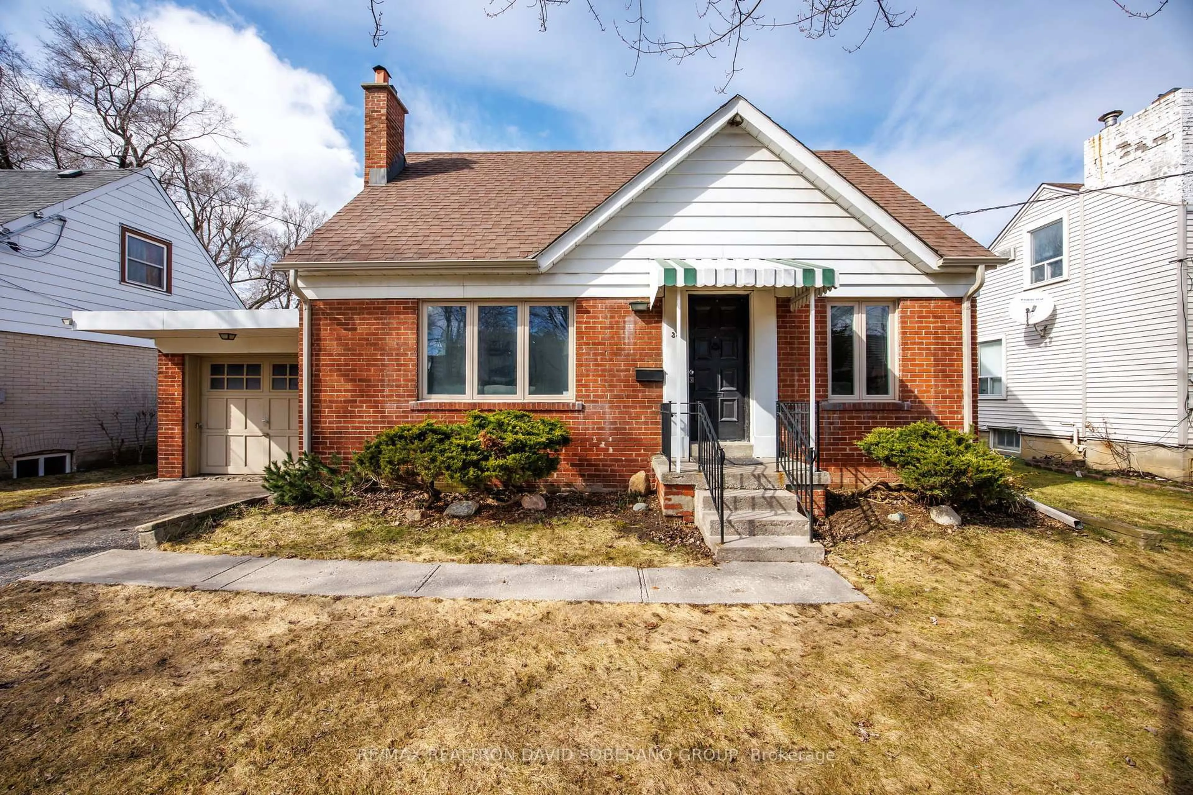 Home with brick exterior material, street for 38 Touraine Ave, Toronto Ontario M3H 1R2