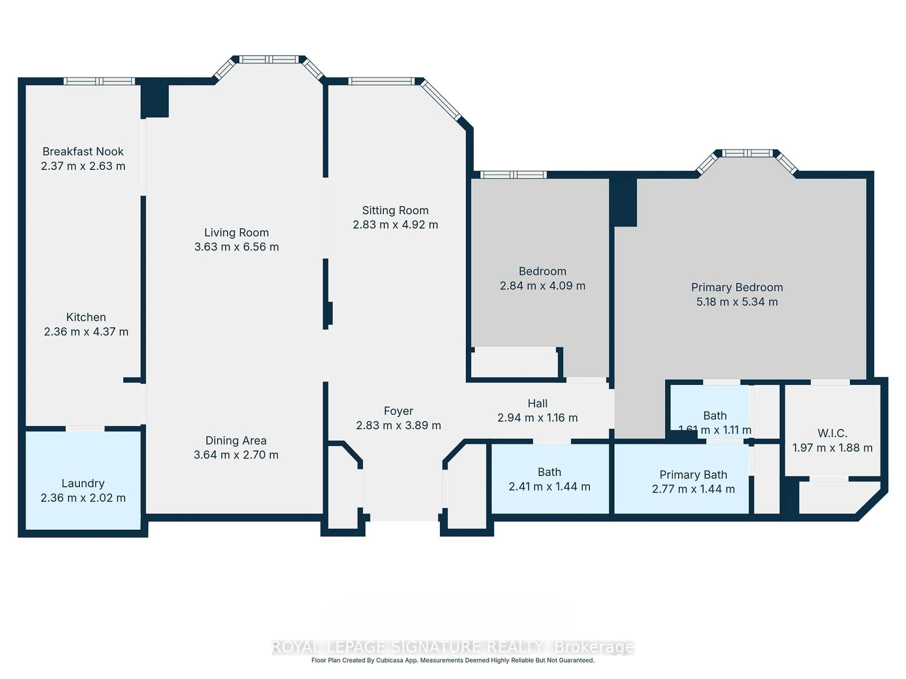 Floor plan for 211 St Patrick St #1001, Toronto Ontario M5T 2Y9