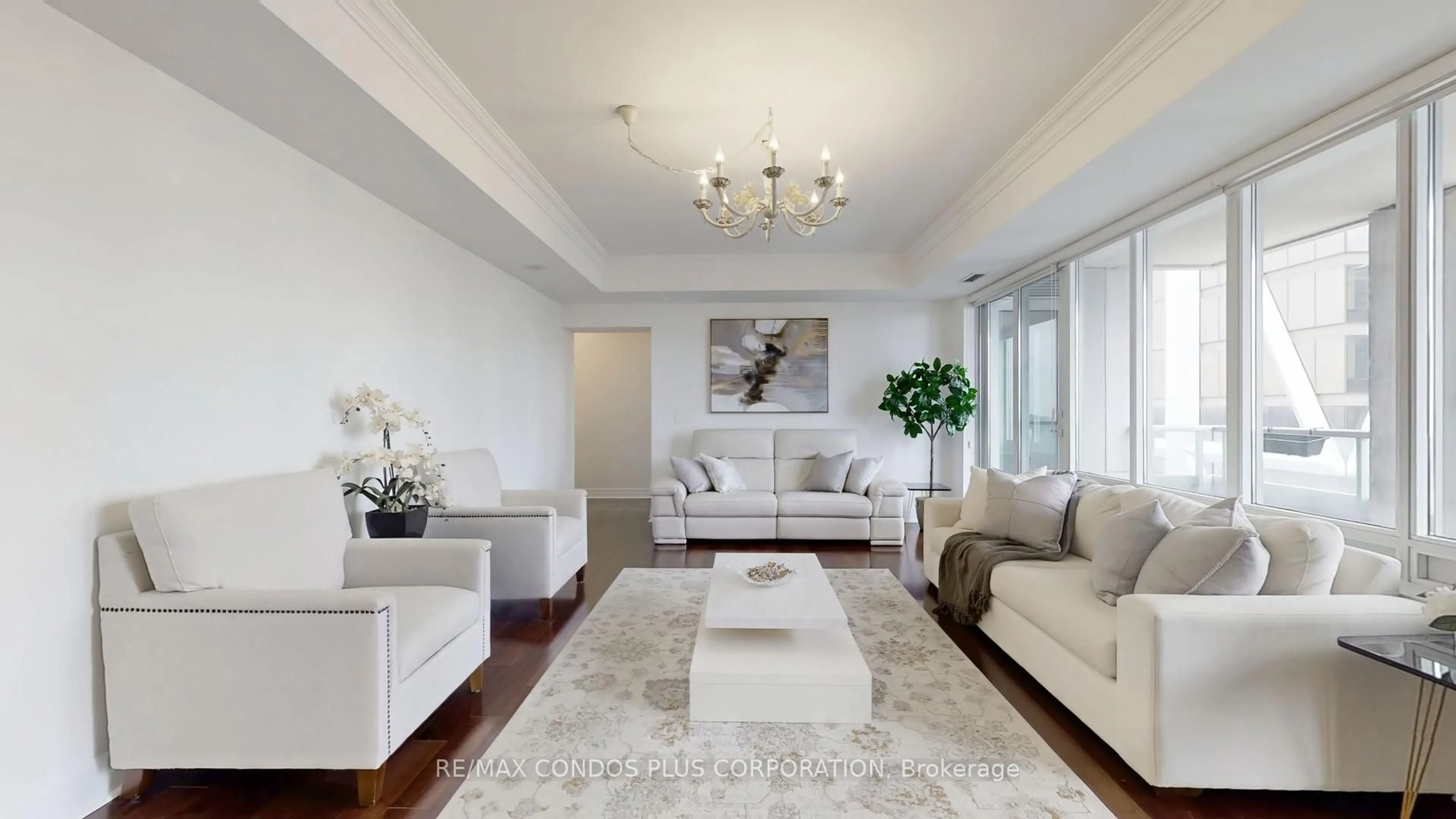 Living room with furniture, unknown for 35 Balmuto St #3302, Toronto Ontario M4Y 0A3