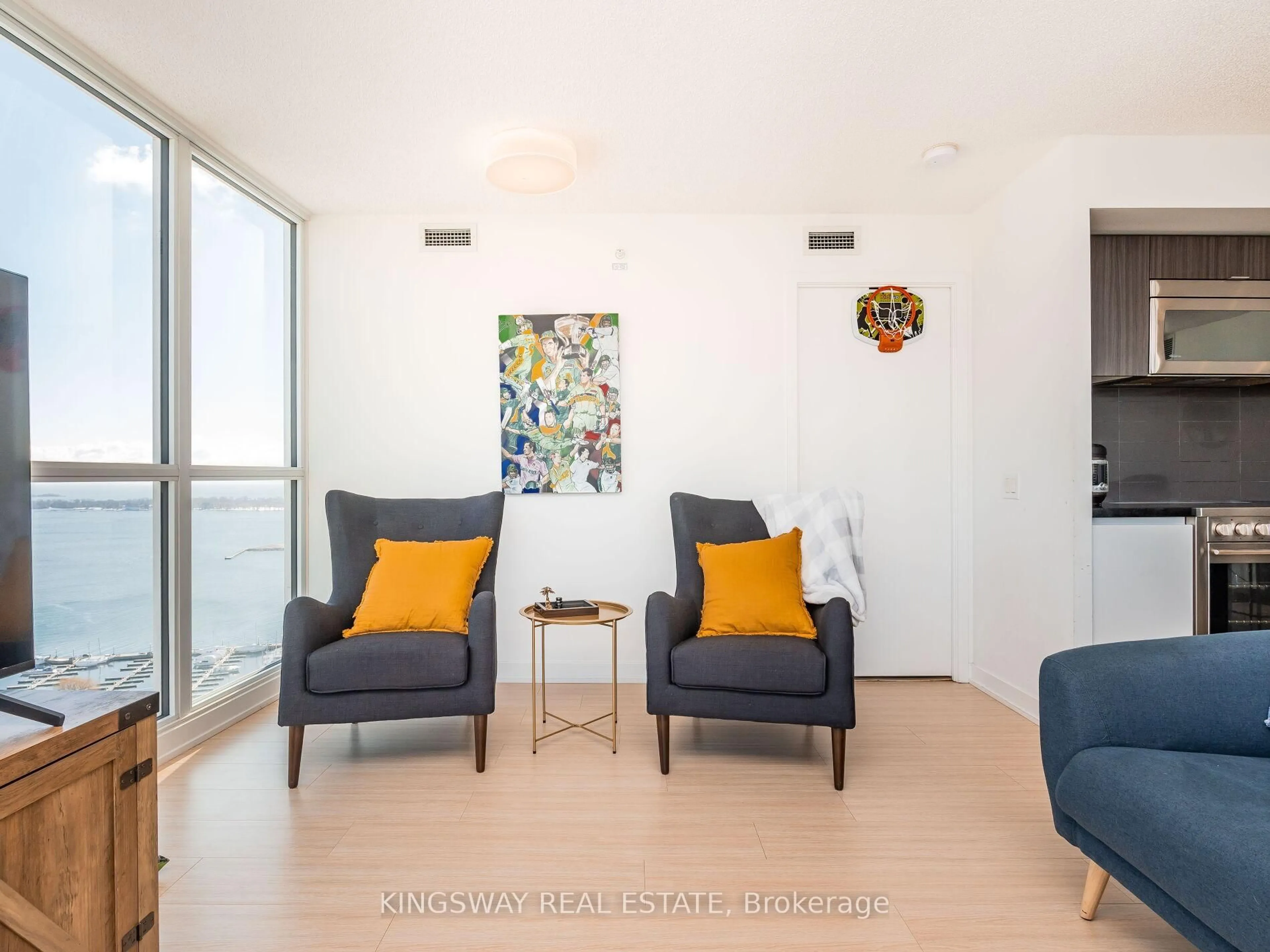 Living room with furniture, unknown for 75 Queens Wharf Rd #4001, Toronto Ontario M5V 0J8