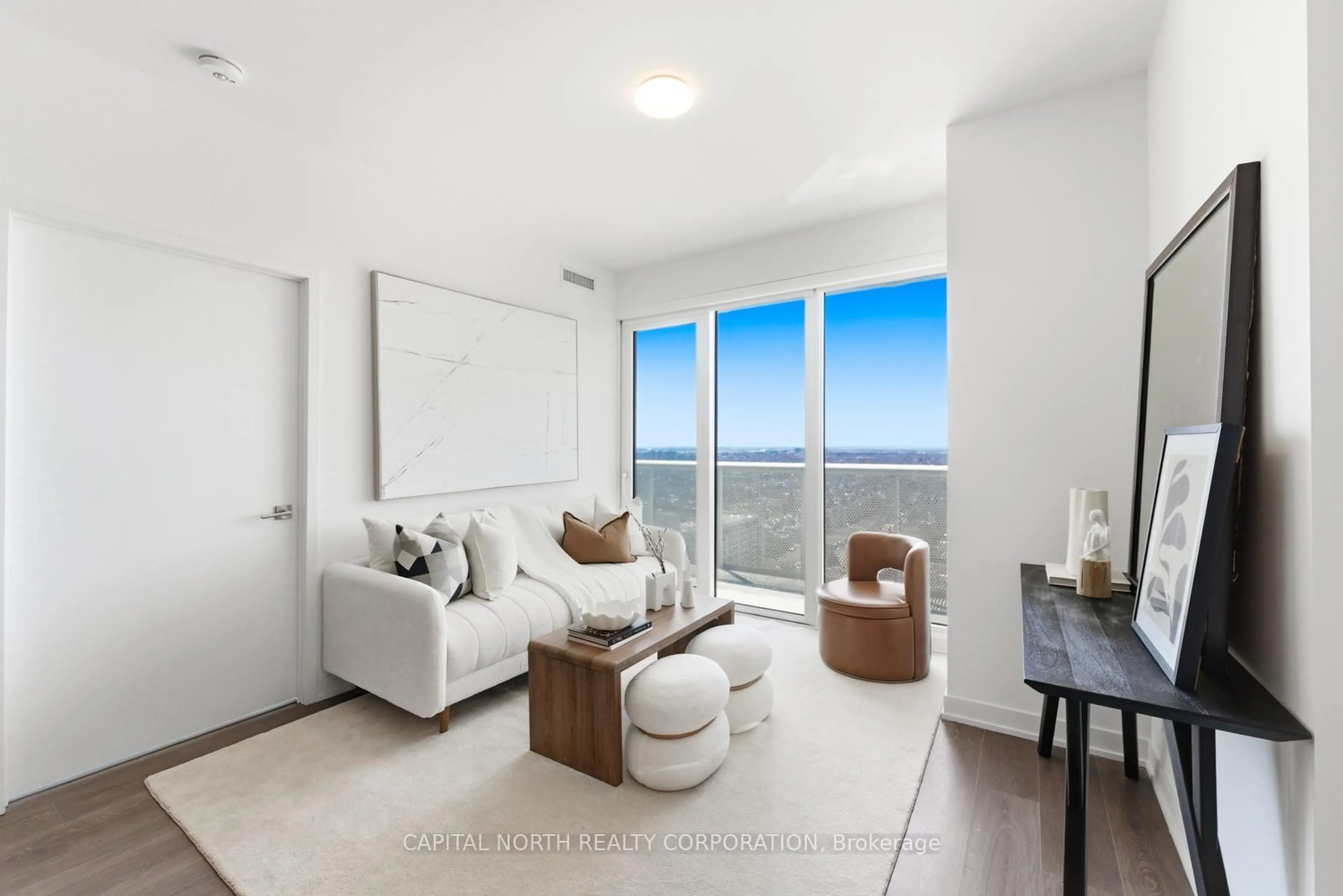 Living room with furniture, unknown for 15 Holmes Ave #2804, Toronto Ontario M2N 0L4