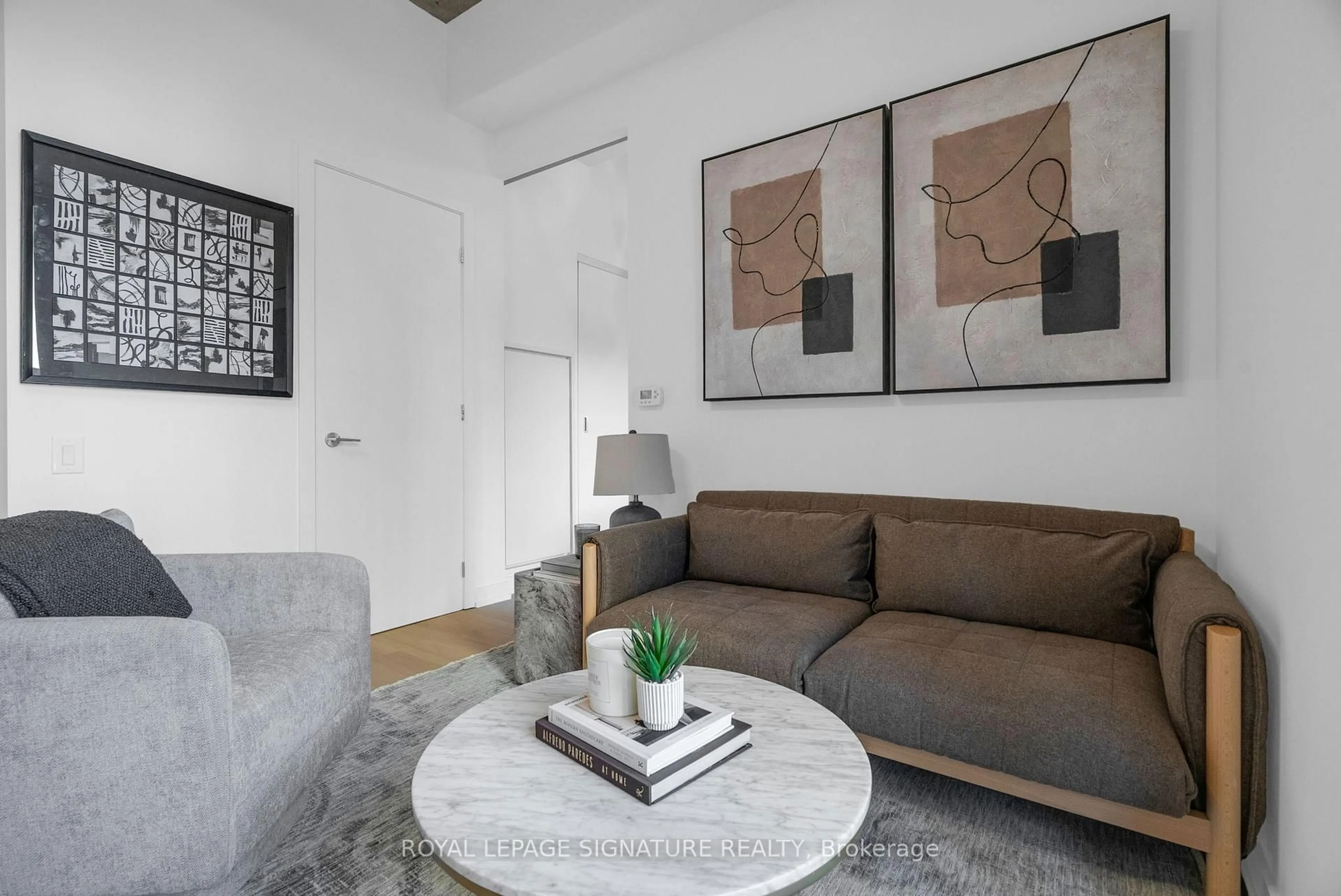 Living room with furniture, unknown for 11 Charlotte St #606, Toronto Ontario M5V 0M6