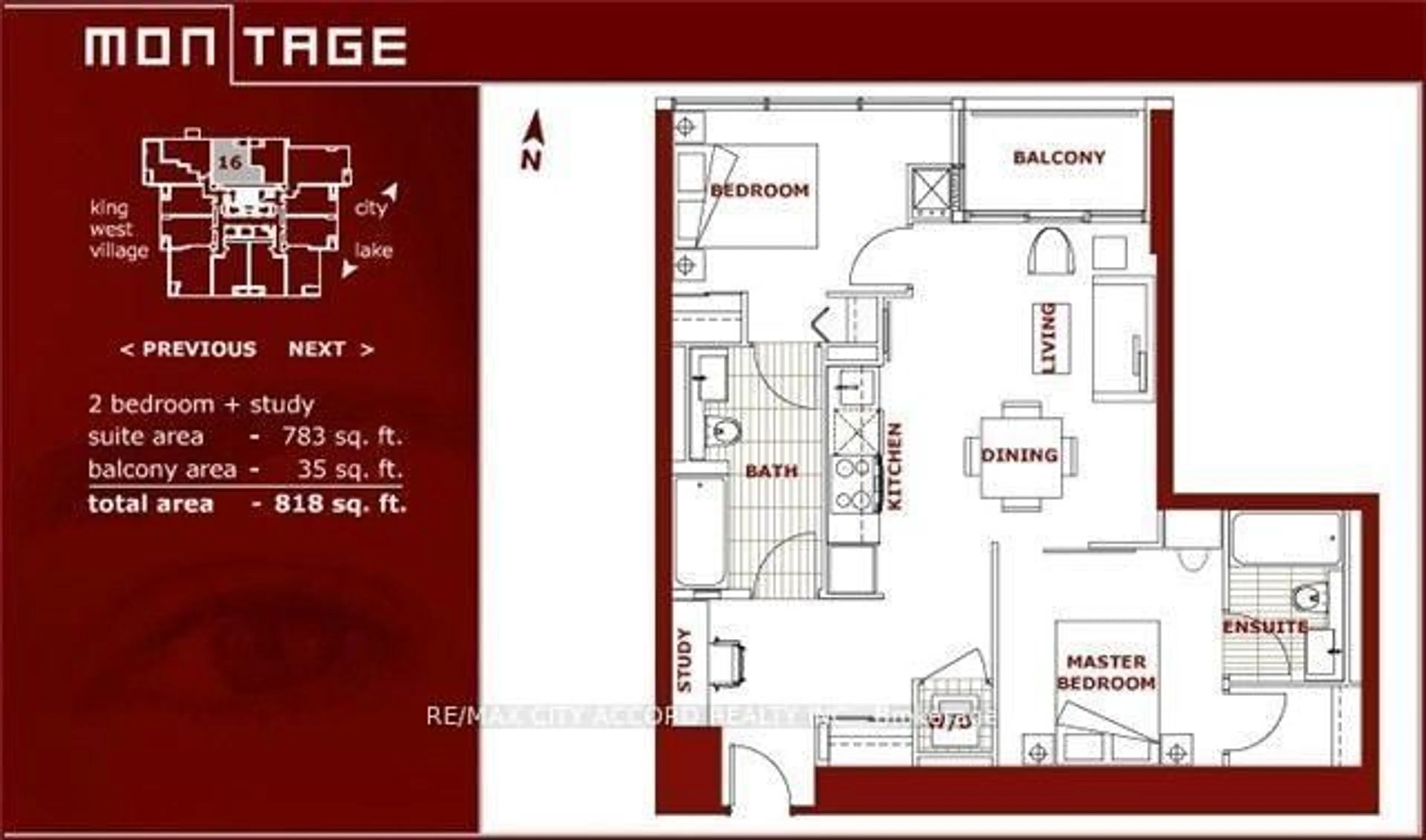 Floor plan for 25 Telegram Mews #616, Toronto Ontario M5V 3Z9