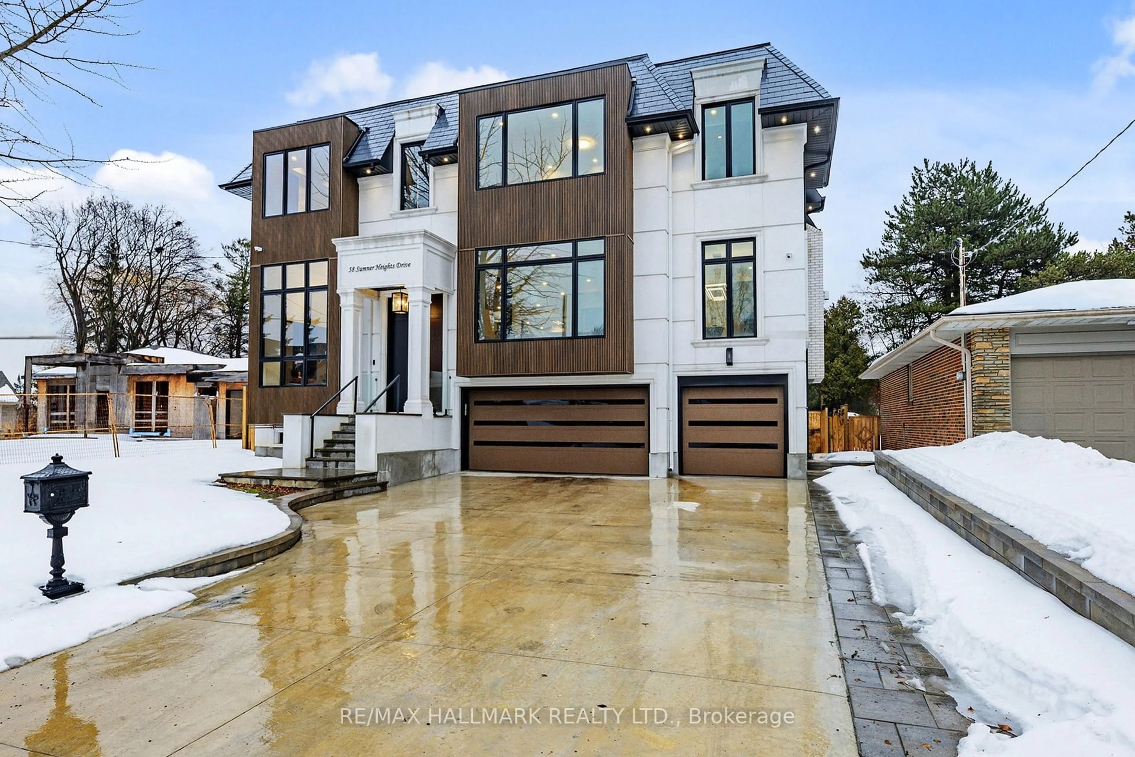 Home with brick exterior material, street for 58 Sumner Heights Dr, Toronto Ontario M2K 1Y4