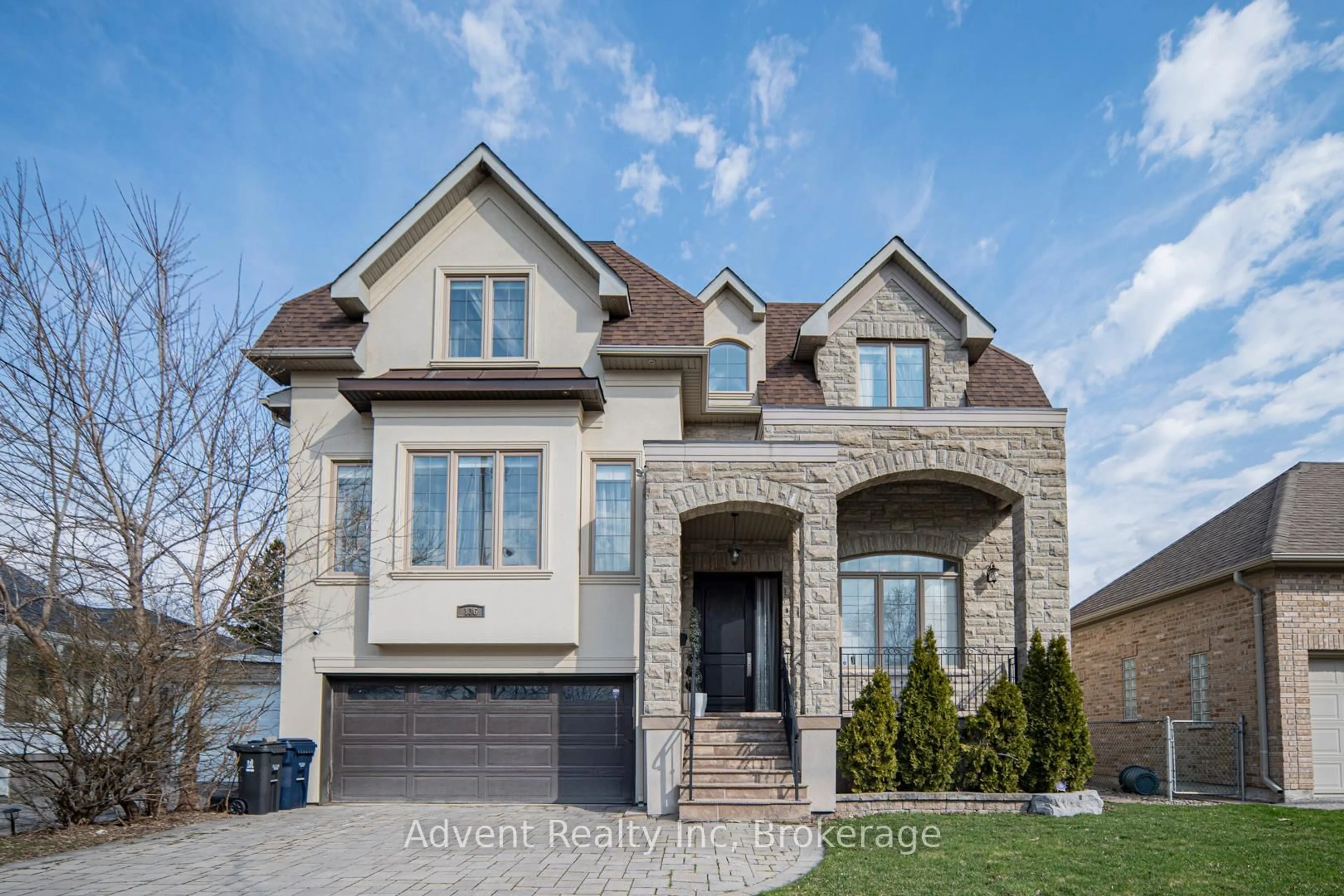 Home with brick exterior material, street for 136 Homewood Ave, Toronto Ontario M2M 1K3