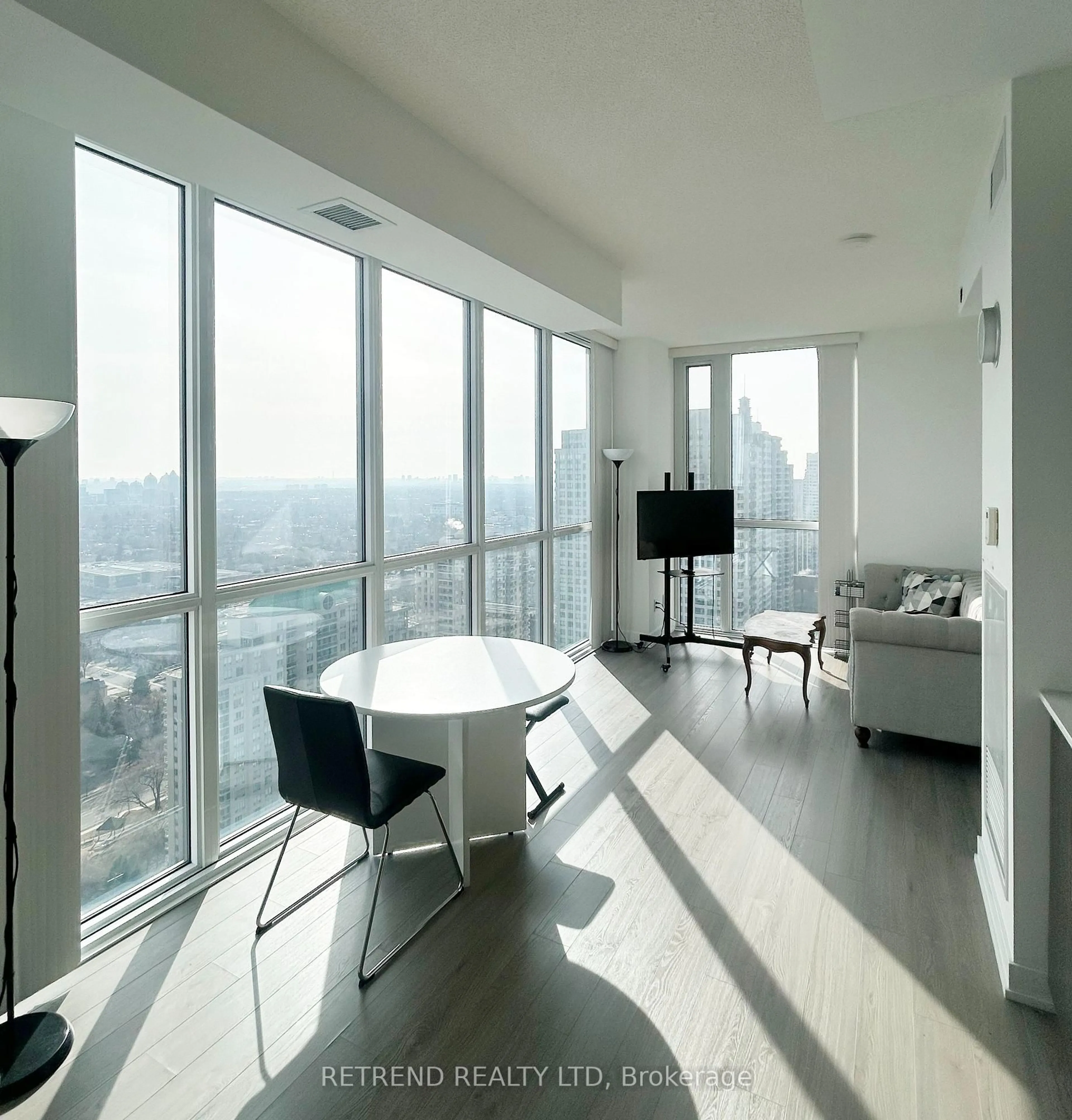 Living room with furniture, unknown for 5180 Yonge St #2706, Toronto Ontario M2N 0K5