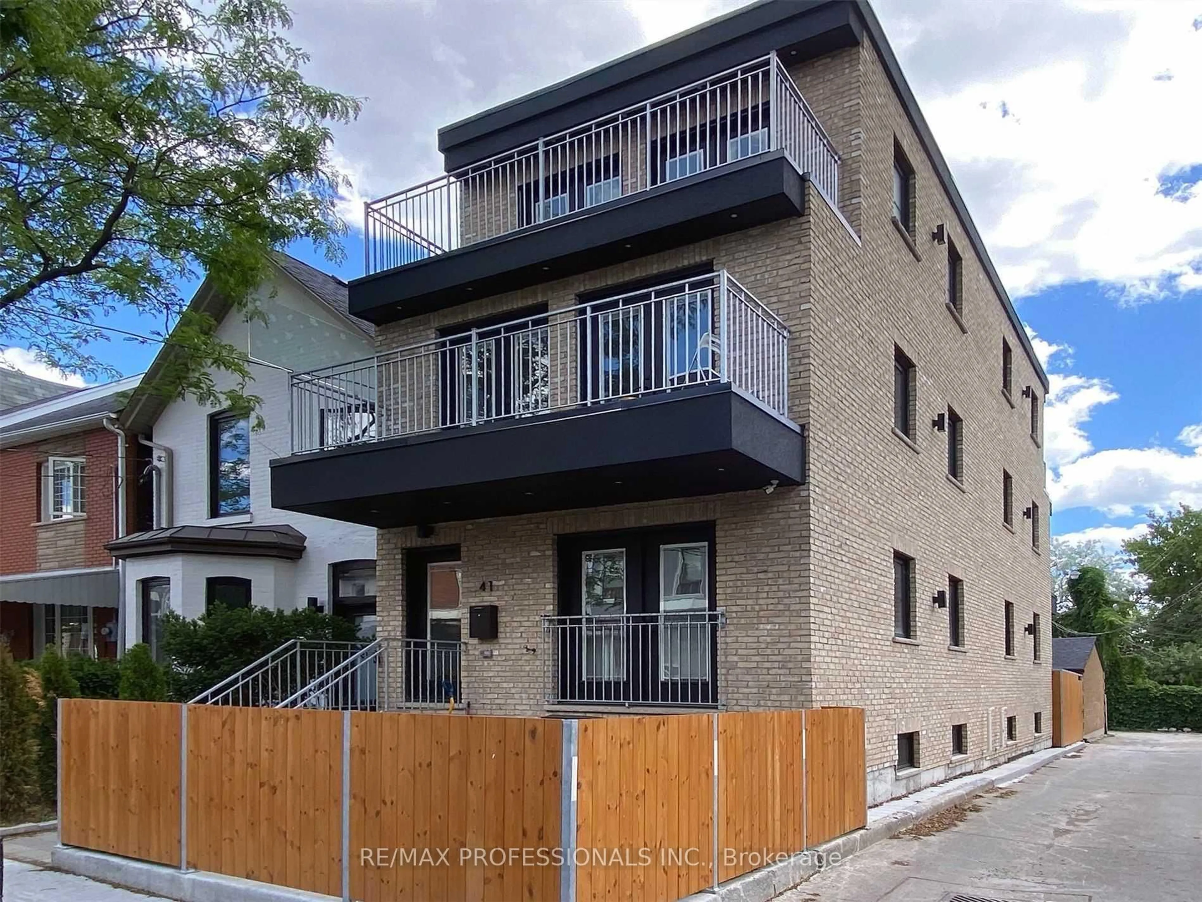 Home with brick exterior material, street for 41 Rolyat St, Toronto Ontario M6J 1S5