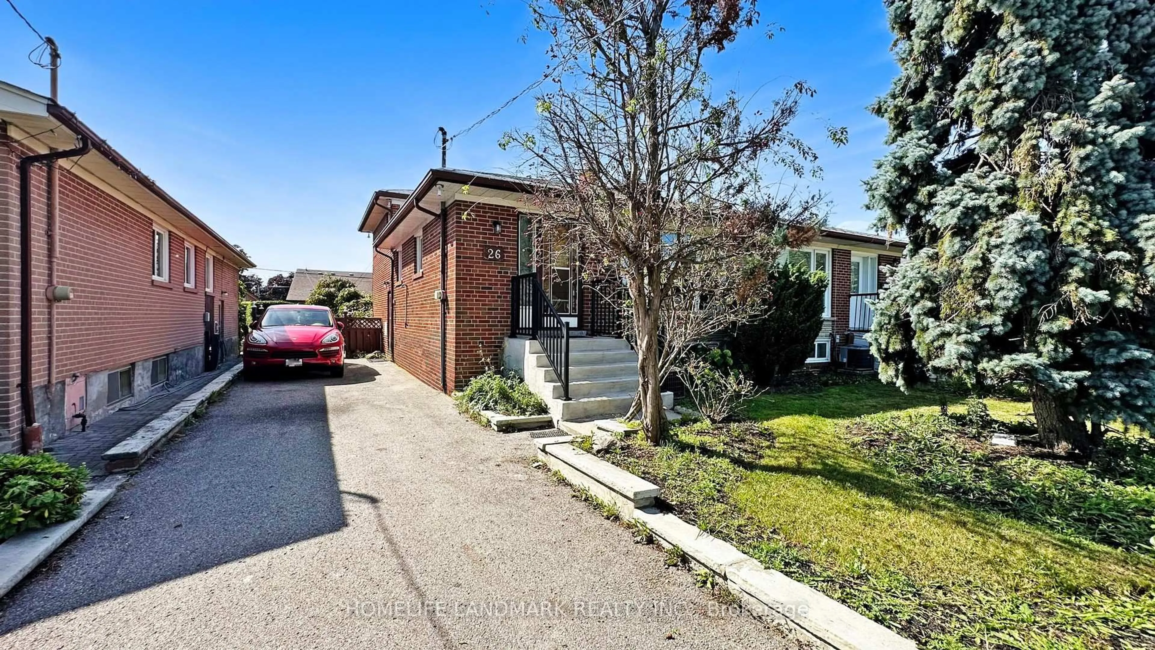 Home with brick exterior material, street for 26 Roywood Dr, Toronto Ontario M3A 2C6