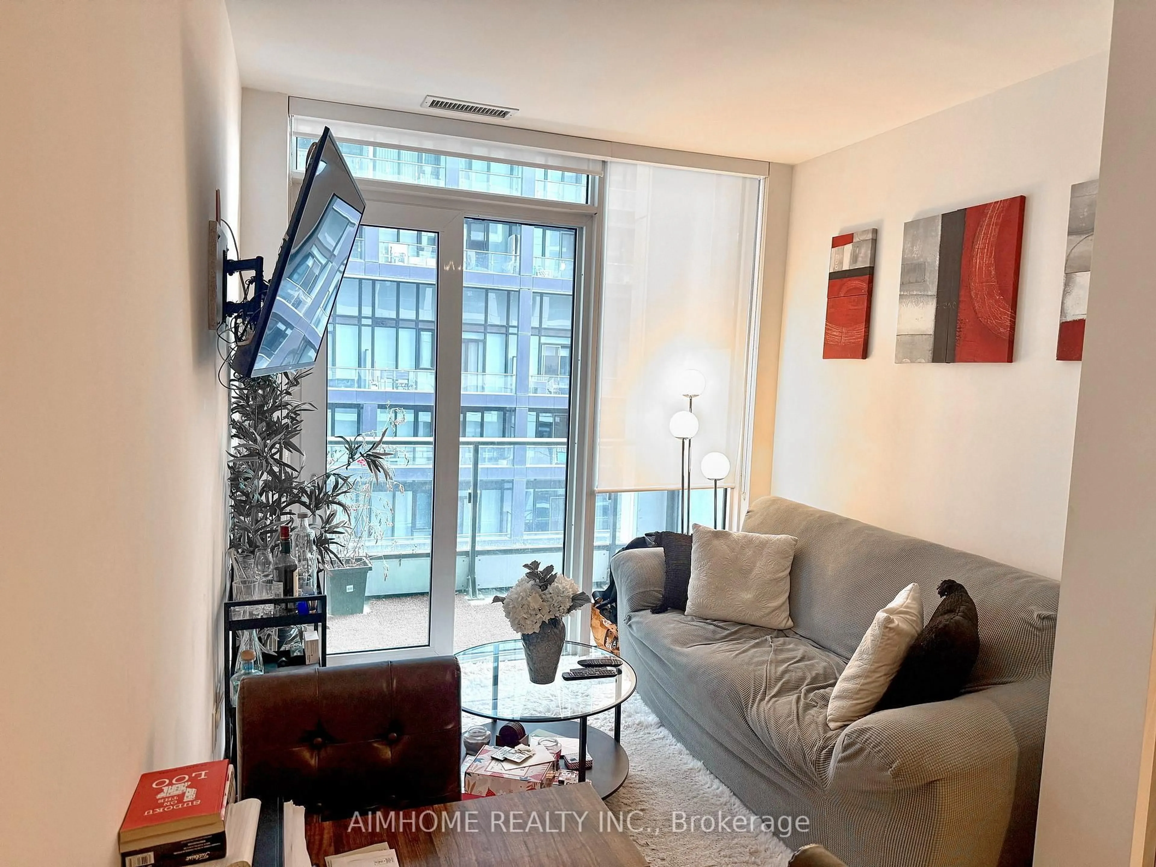 Living room with furniture, unknown for 121 Lower Sherbourne St #456, Toronto Ontario M5A 0W8