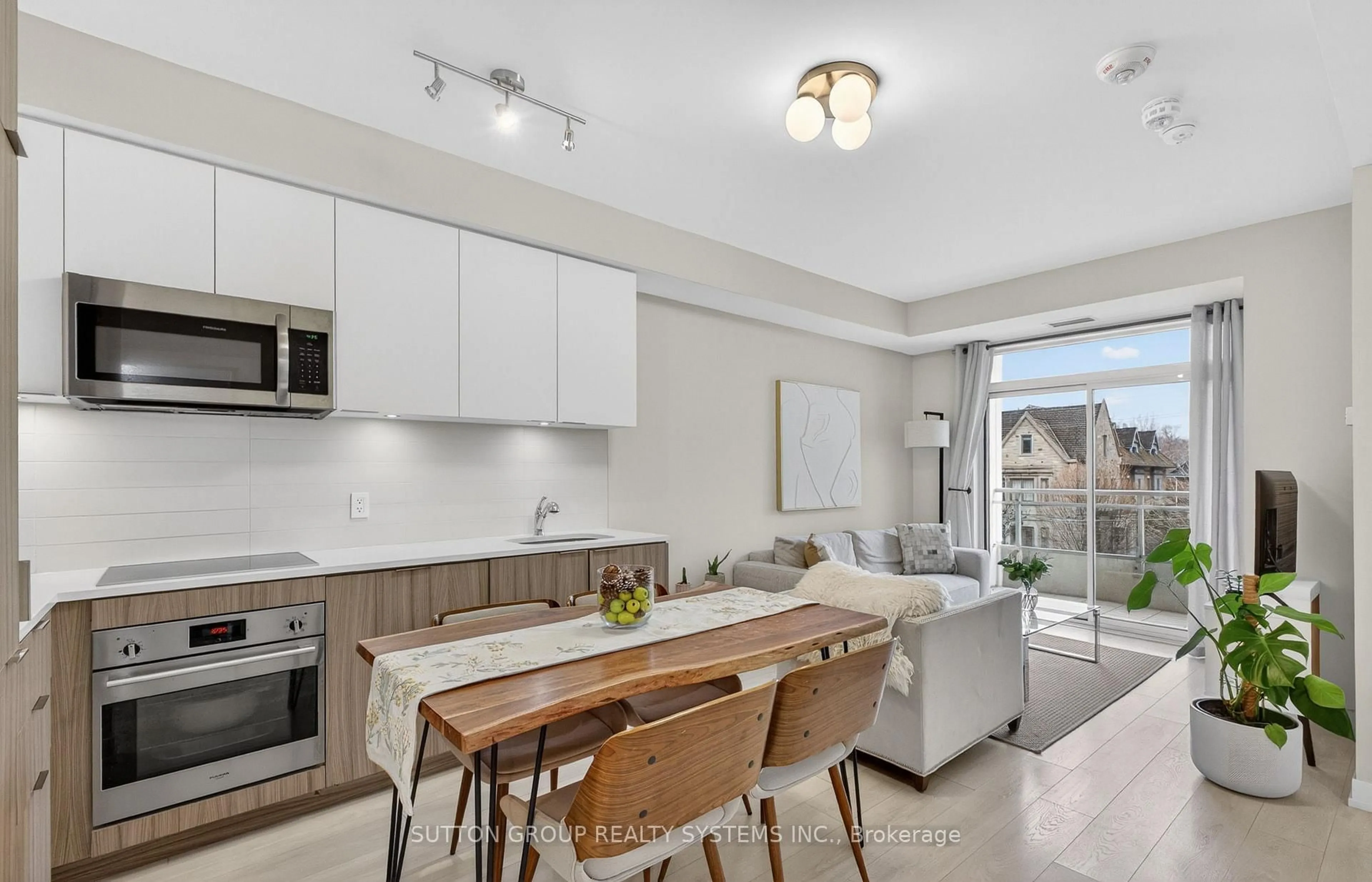 Open concept kitchen, unknown for 223 St Clair Ave #212, Toronto Ontario M4V 1R3