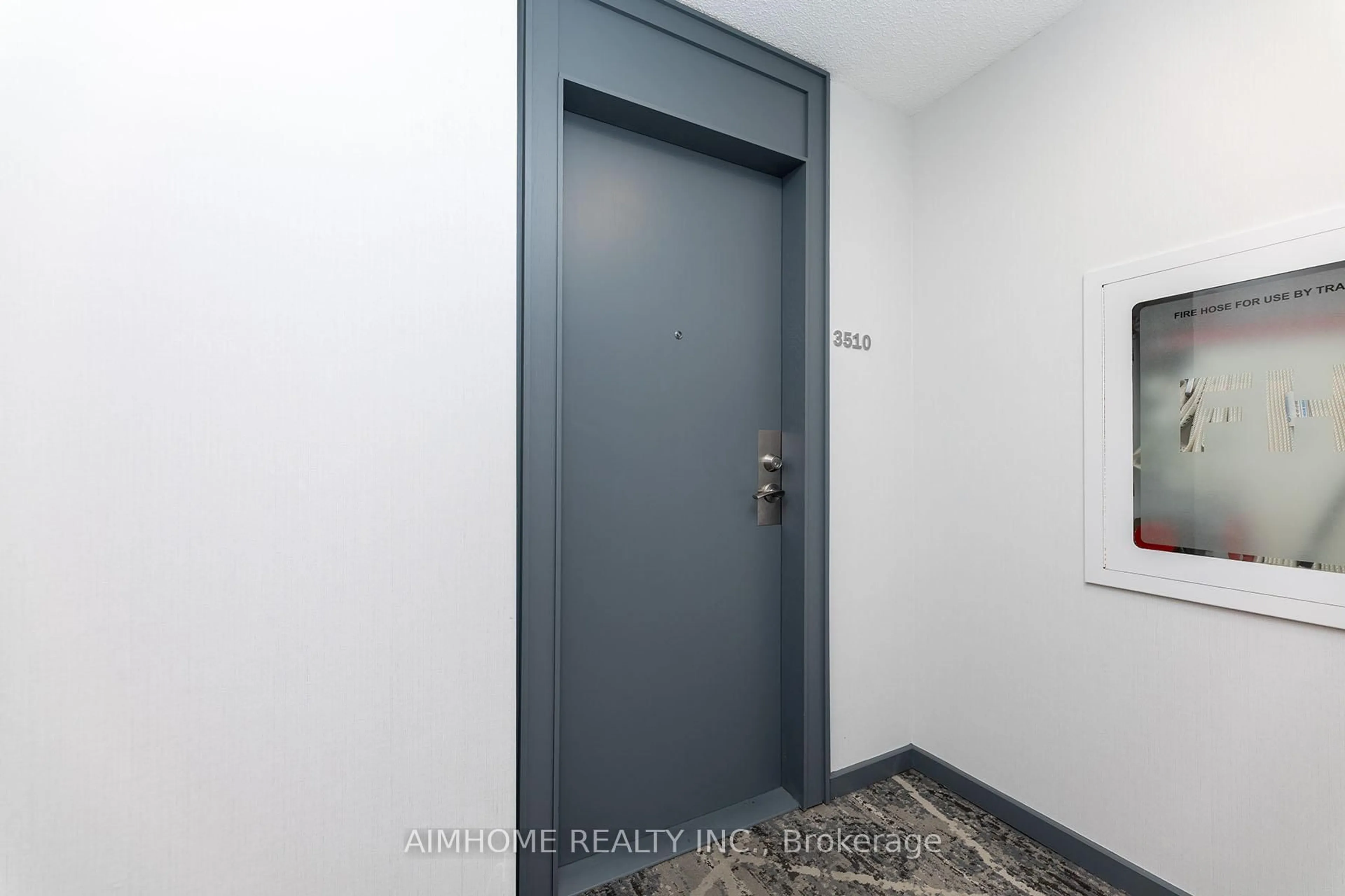 Indoor entryway for 18 Spring Garden Ave #3510, Toronto Ontario M2N 7M2