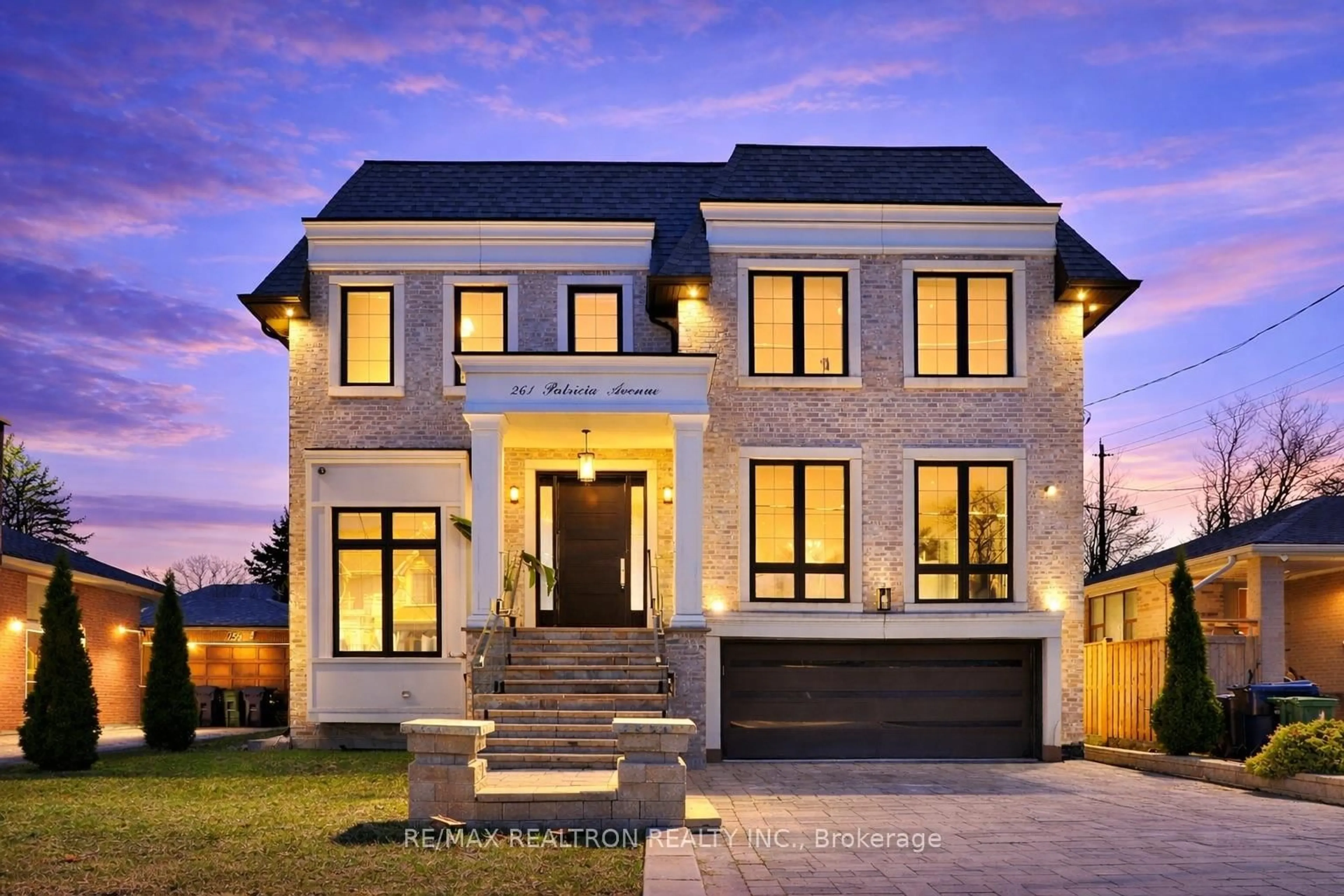 Home with brick exterior material, street for 261 Patricia Ave, Toronto Ontario M2M 1J7