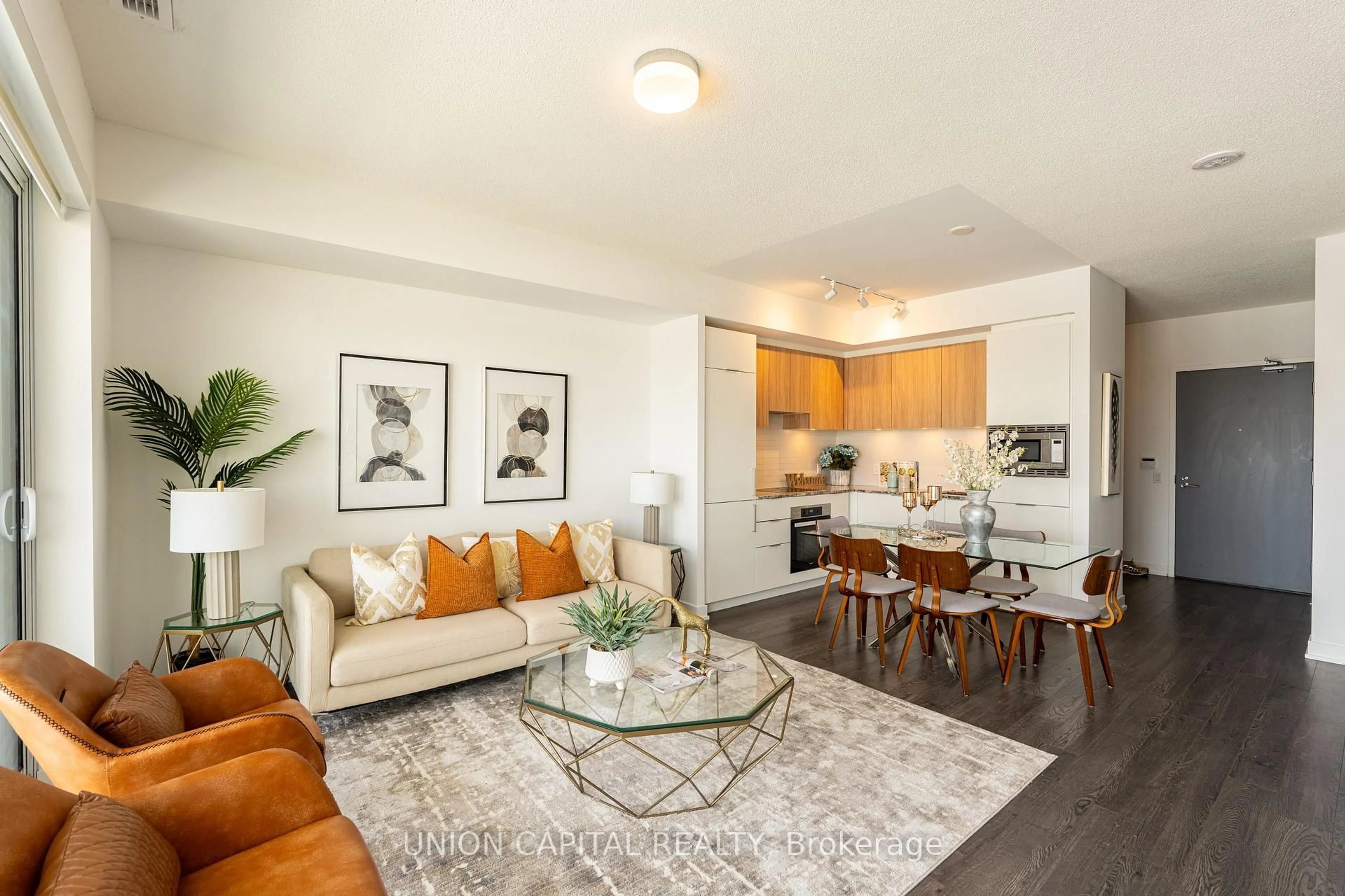 Living room with furniture, unknown for 50 O'Neill Rd #513, Toronto Ontario L9N 0Z1