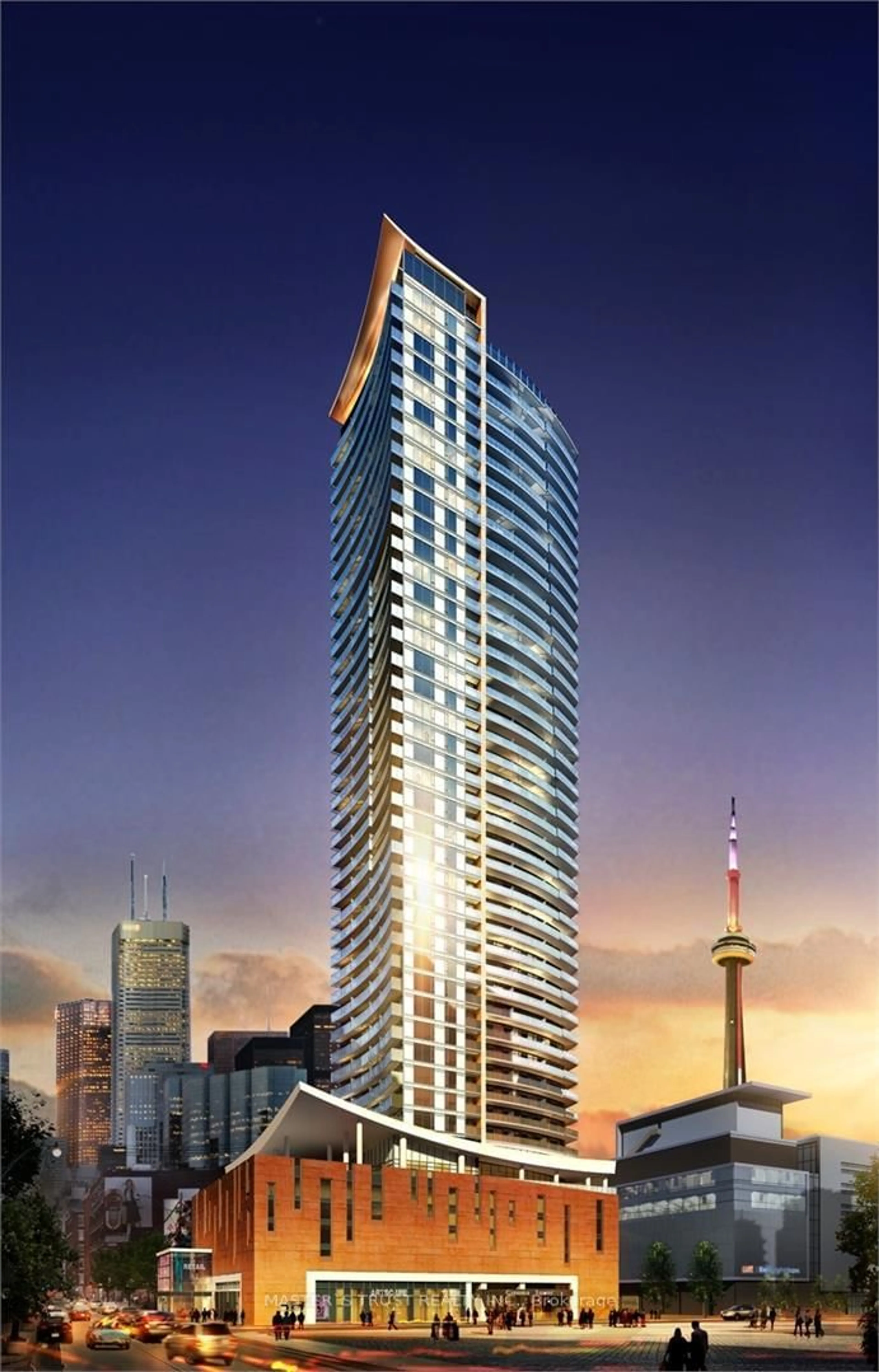 Indoor foyer for 21 Widmer St #2805, Toronto Ontario M5V 0B8