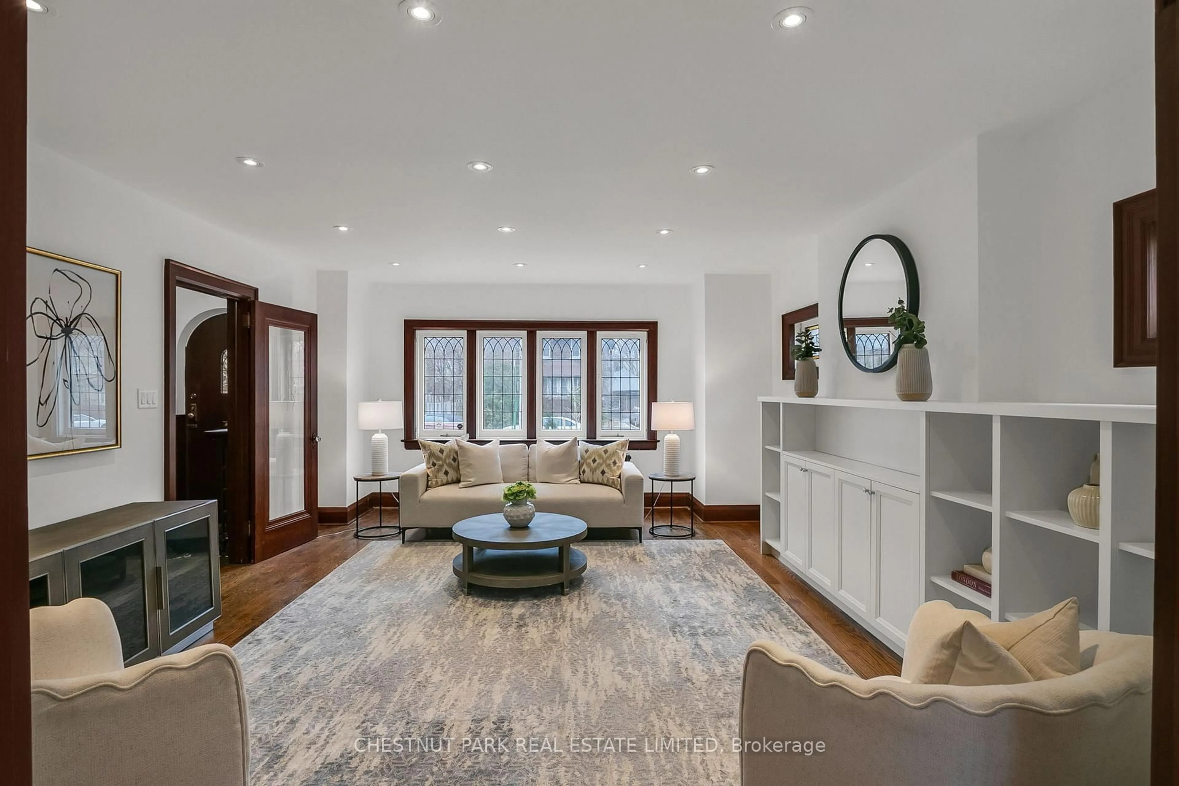 Living room with furniture, unknown for 7 Fleming Cres, Toronto Ontario M4G 2A9