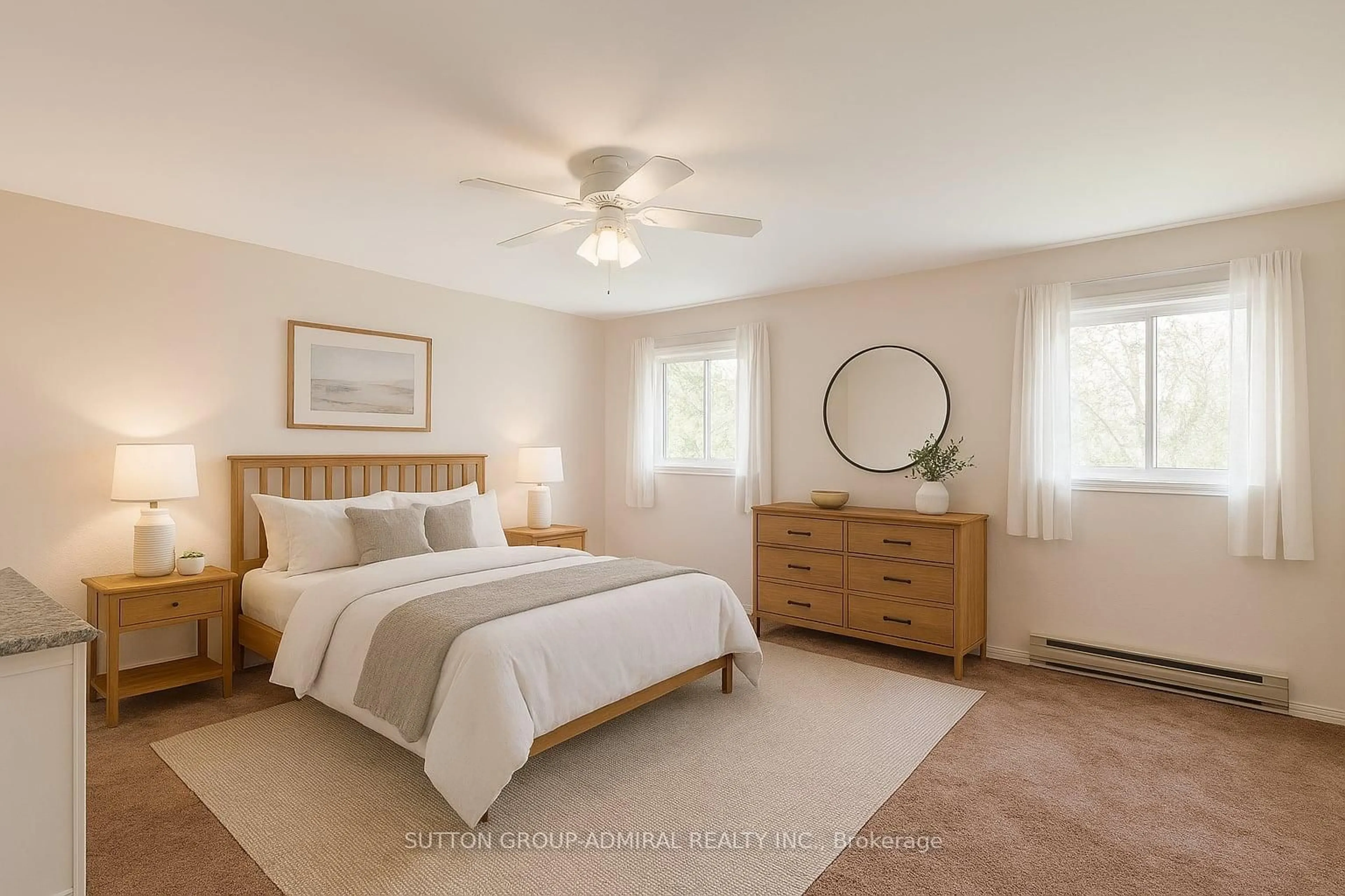 Bedroom with bed, unknown for 84 Reiner Rd, Toronto Ontario M3H 2L5