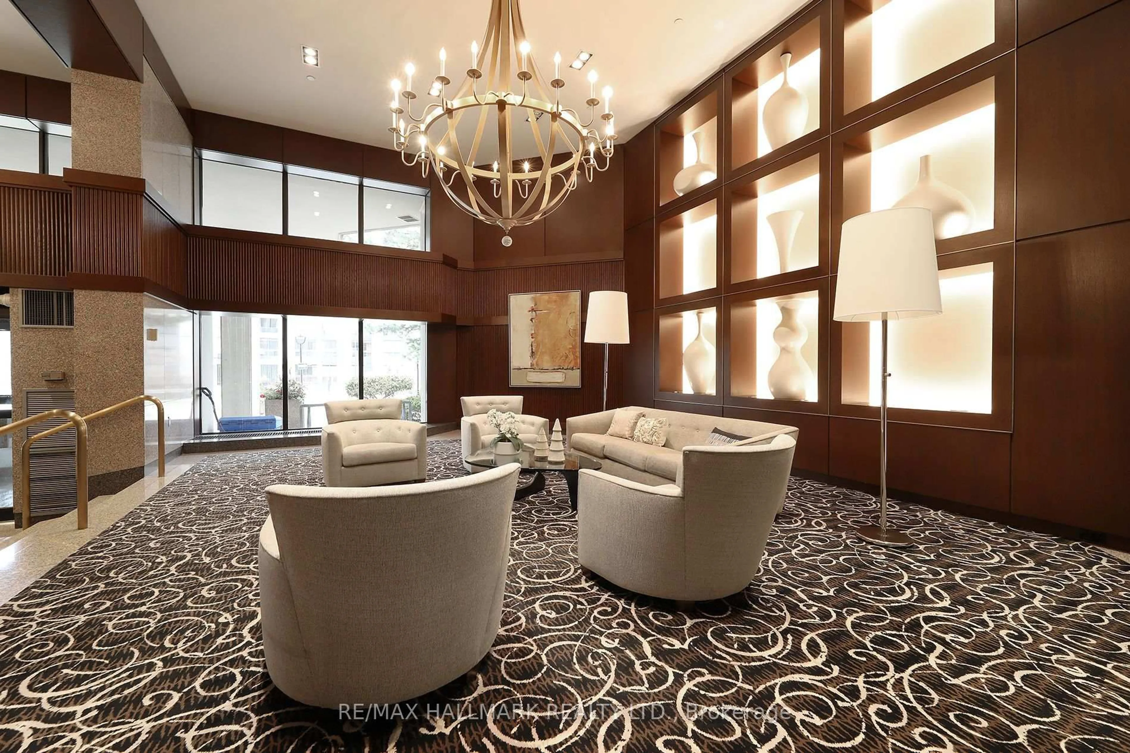 Lobby for 10 Kenneth Ave #1704, Toronto Ontario M2N 6K6