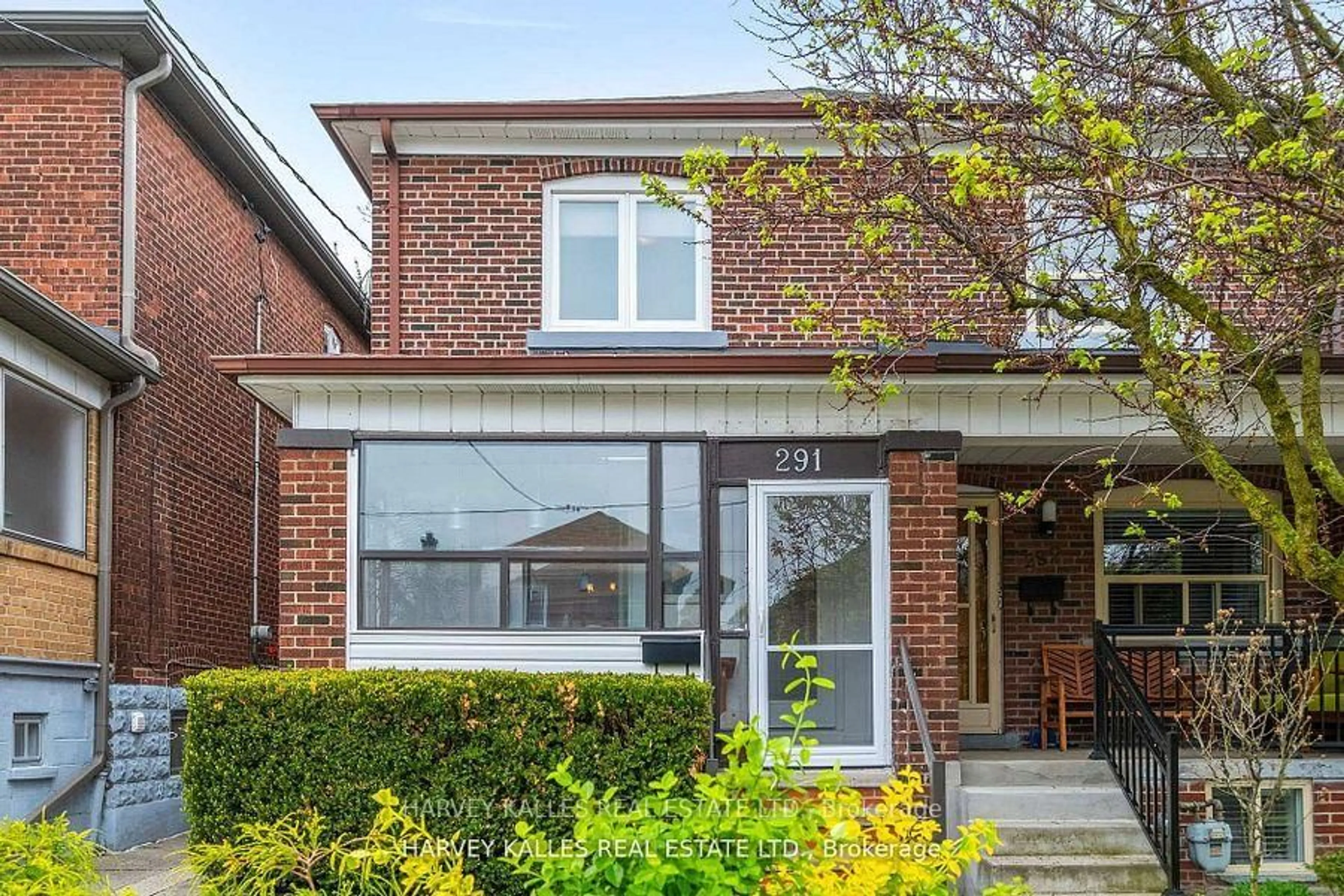 Home with brick exterior material, street for 291 Arlington Ave, Toronto Ontario M6C 2Z8