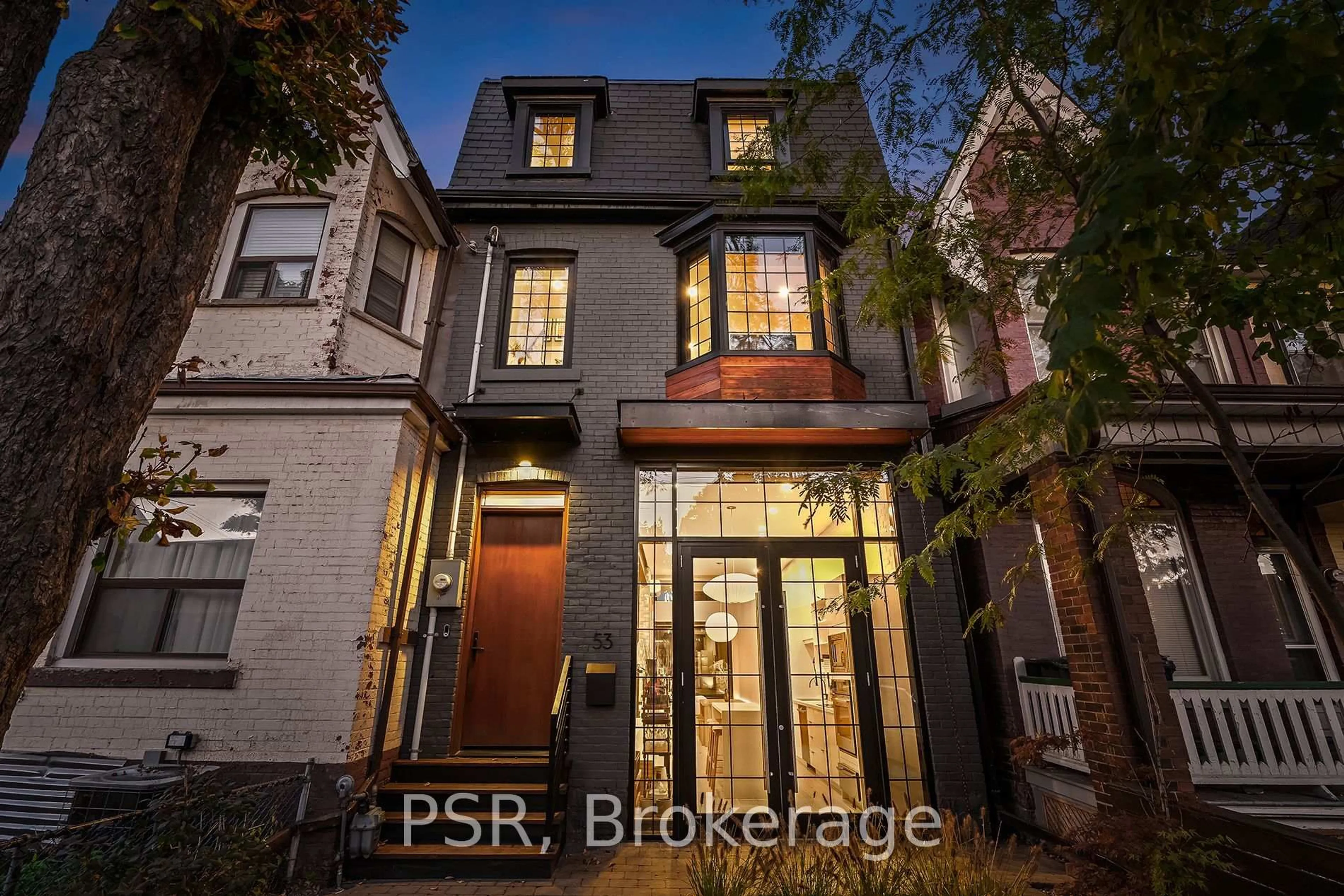 Home with brick exterior material, street for 53 Palmerston Ave, Toronto Ontario M6J 2J2