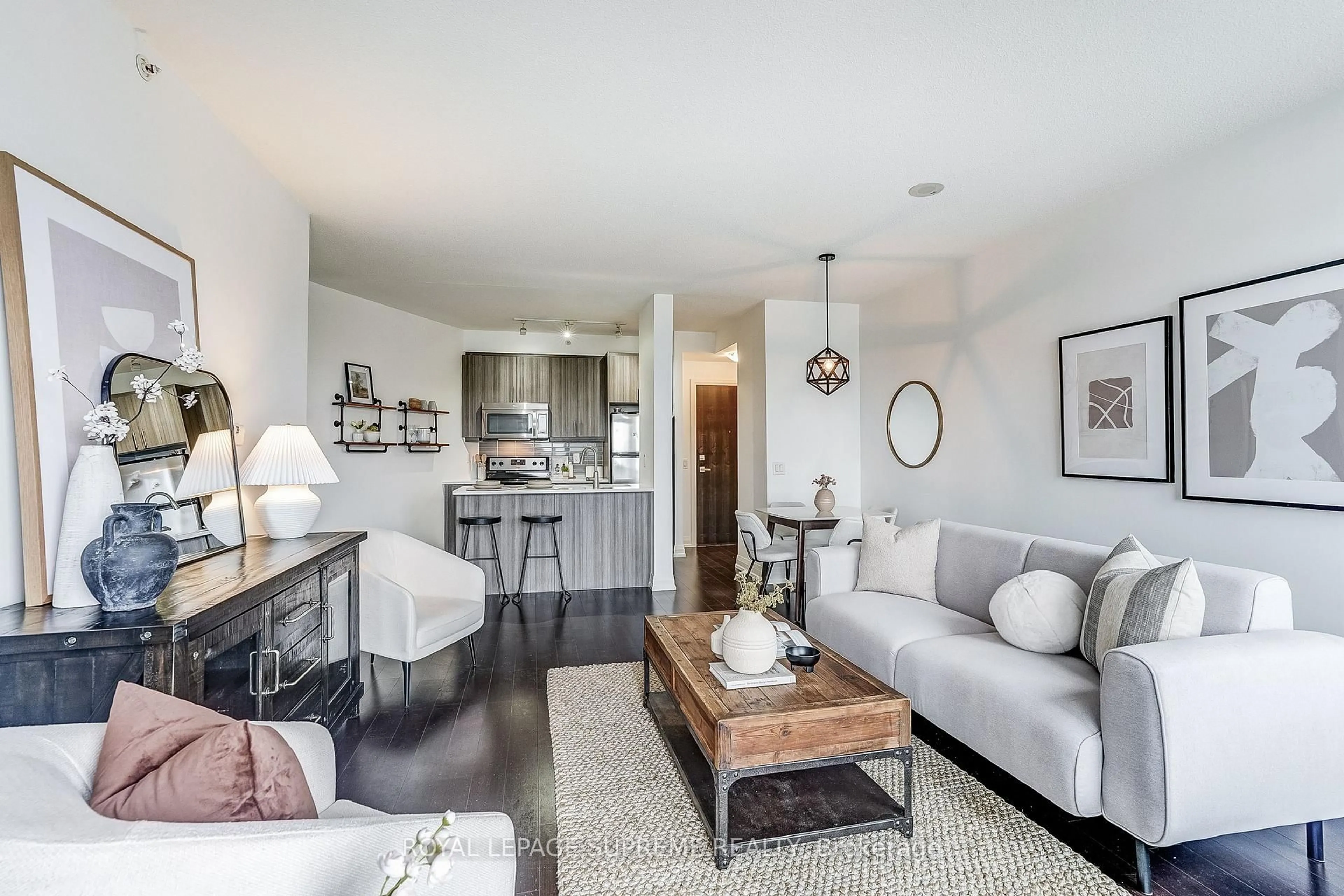 Living room with furniture, unknown for 85 The Donway West #504, Toronto Ontario M3C 0L9