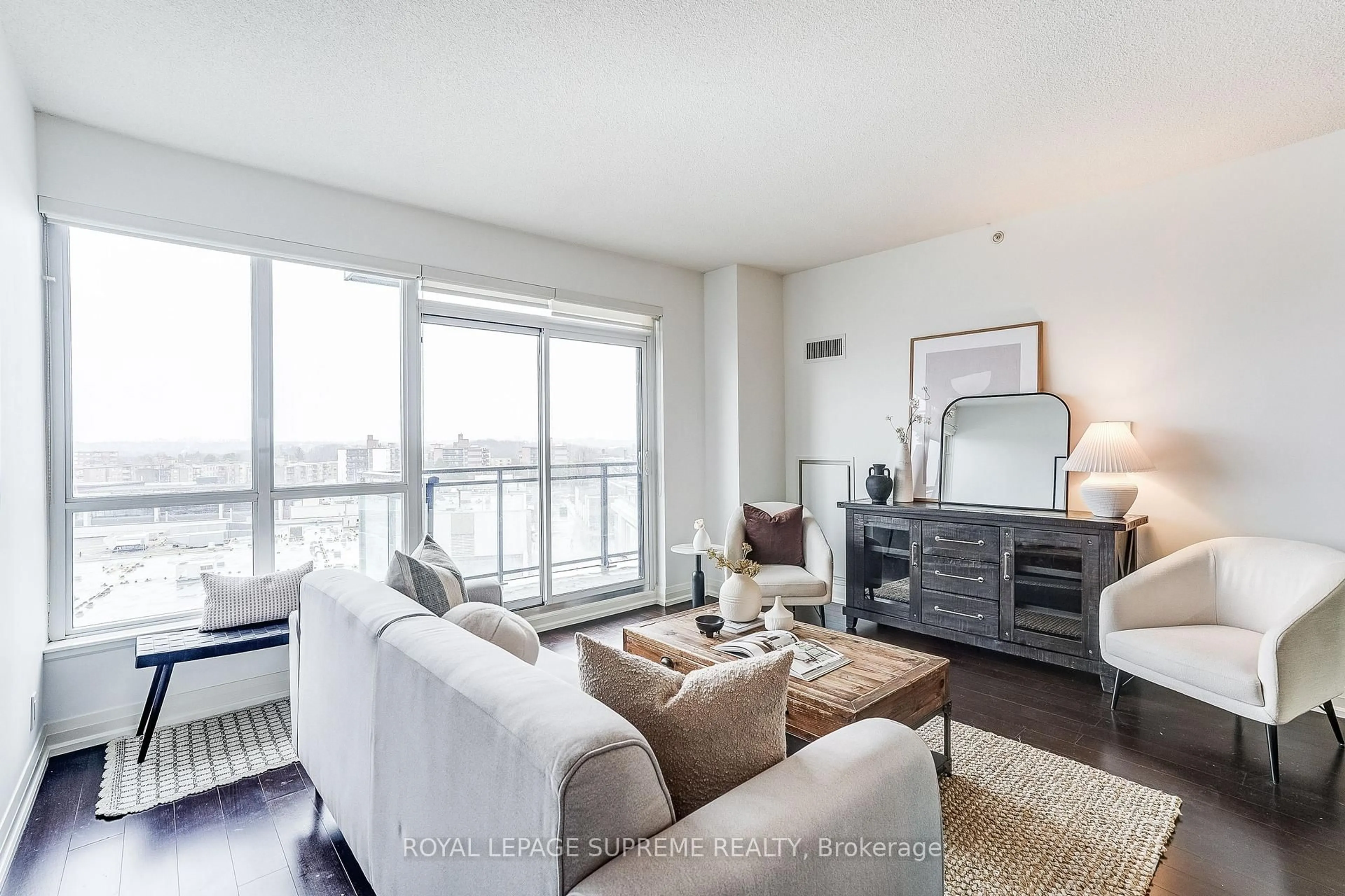 Living room with furniture, unknown for 85 The Donway West #504, Toronto Ontario M3C 0L9