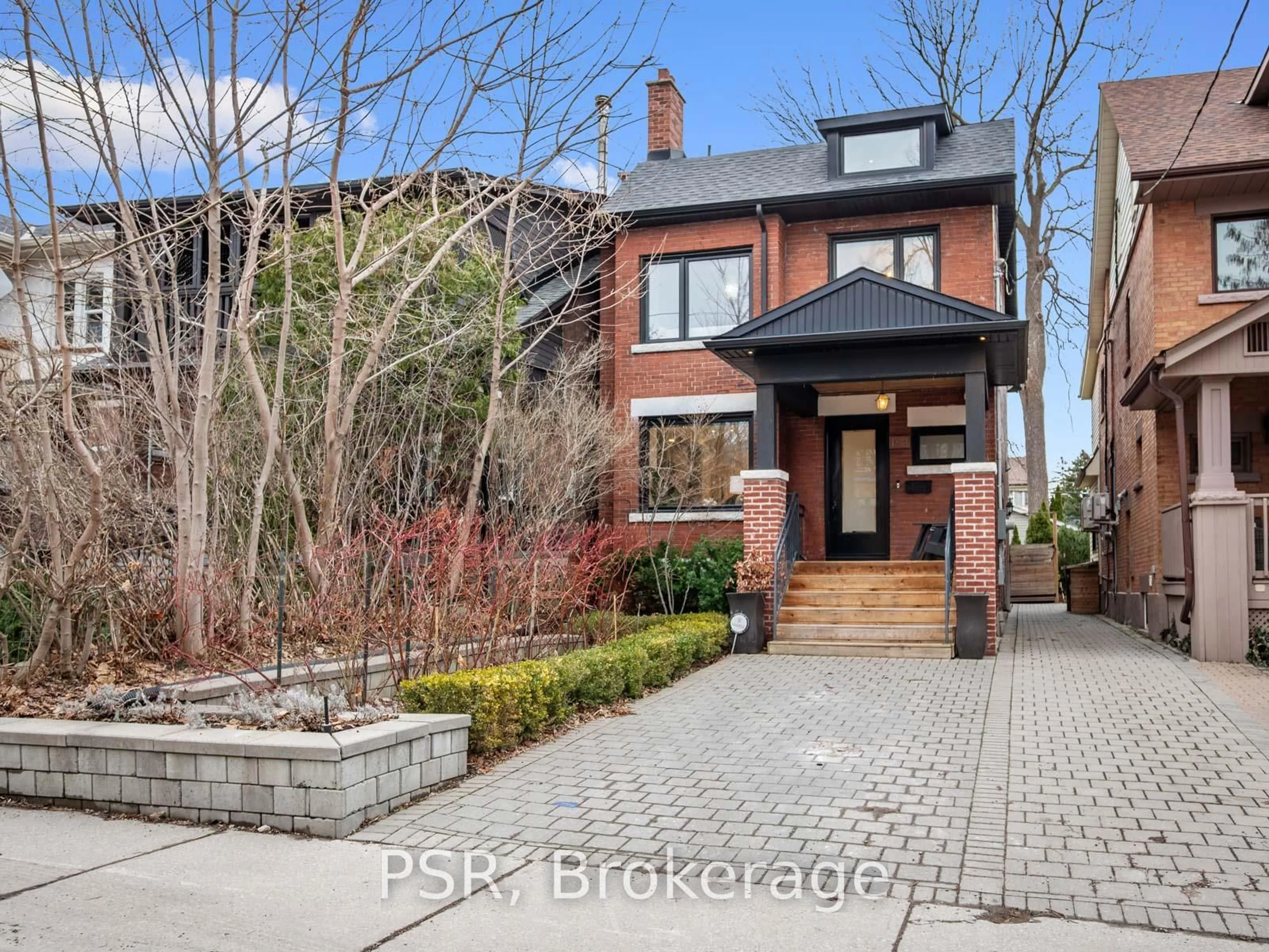 Home with brick exterior material, street for 163 Arlington Ave, Toronto Ontario M6C 2Z3