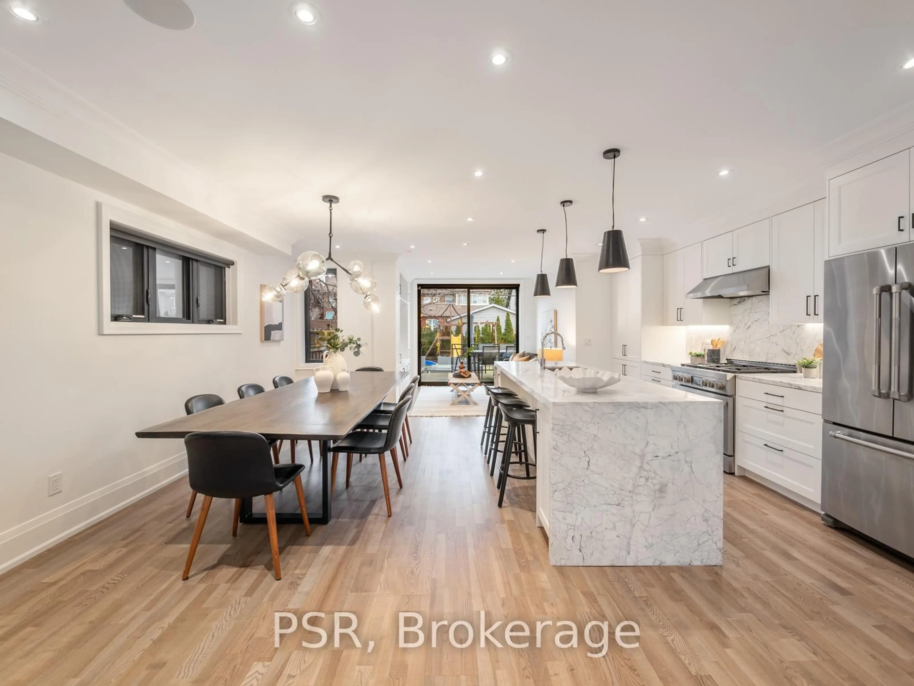 Open concept kitchen, unknown for 163 Arlington Ave, Toronto Ontario M6C 2Z3