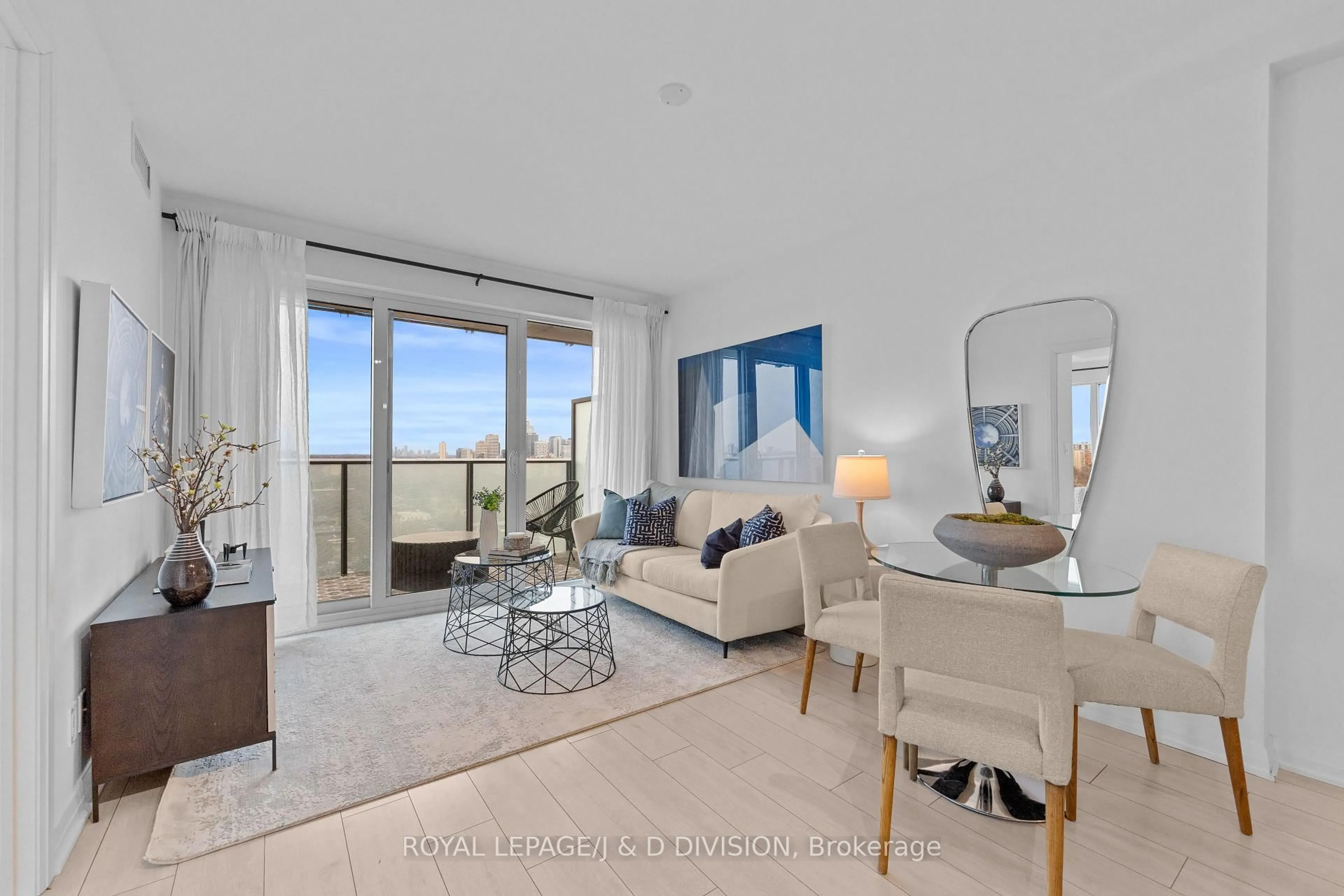 Living room with furniture, unknown for 99 Foxbar Rd #2104, Toronto Ontario M4V 0B2