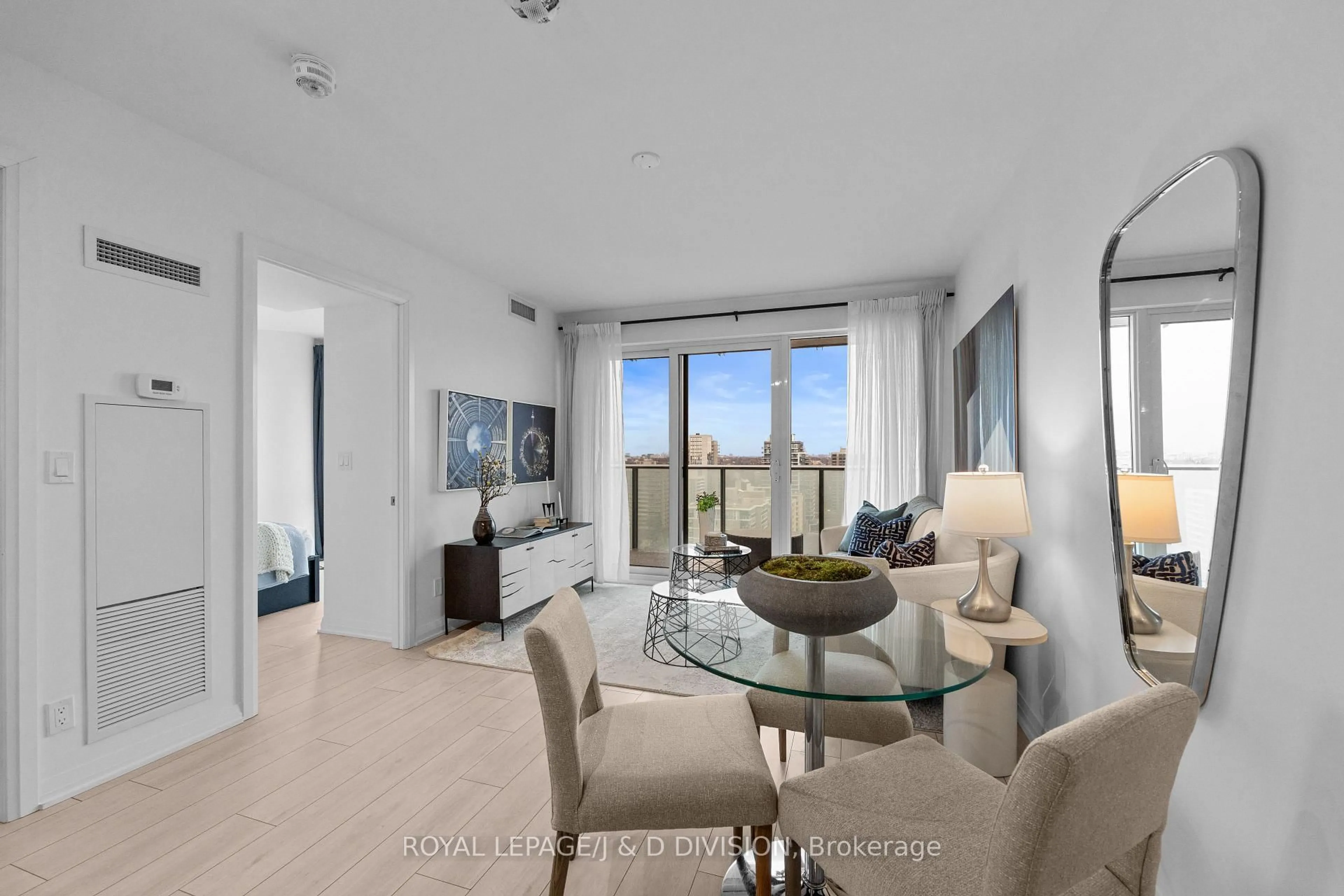 Living room with furniture, unknown for 99 Foxbar Rd #2104, Toronto Ontario M4V 0B2