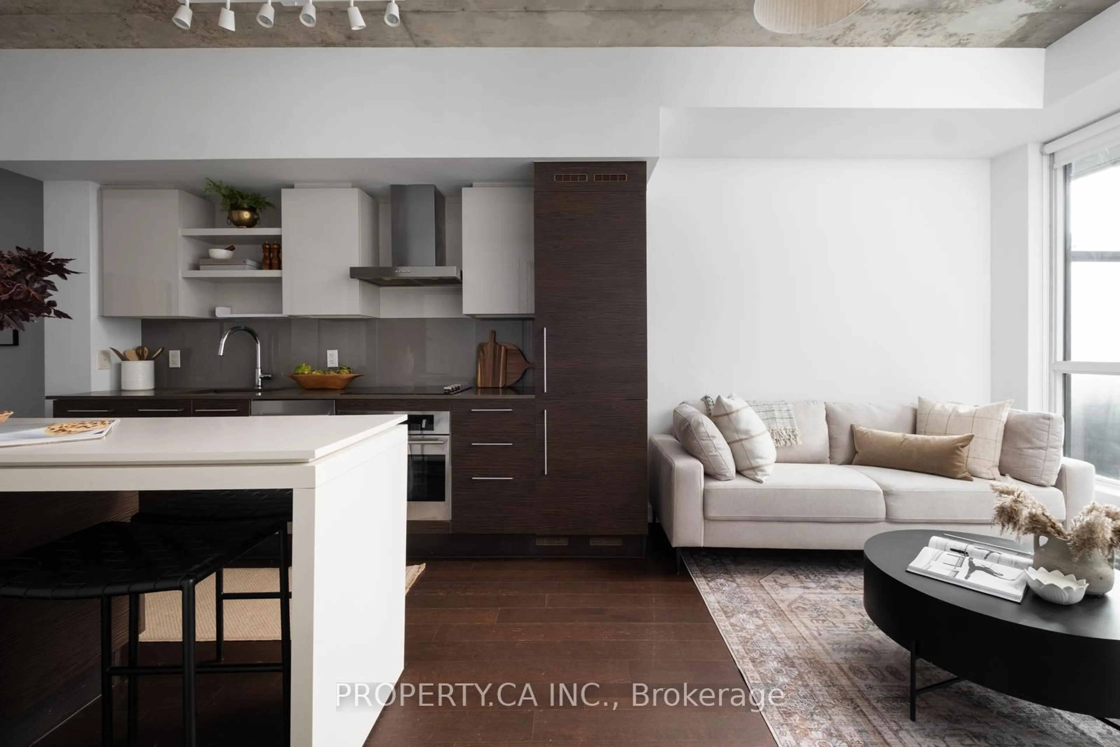 Open concept kitchen, unknown for 1030 King St #344, Toronto Ontario M6K 3N3