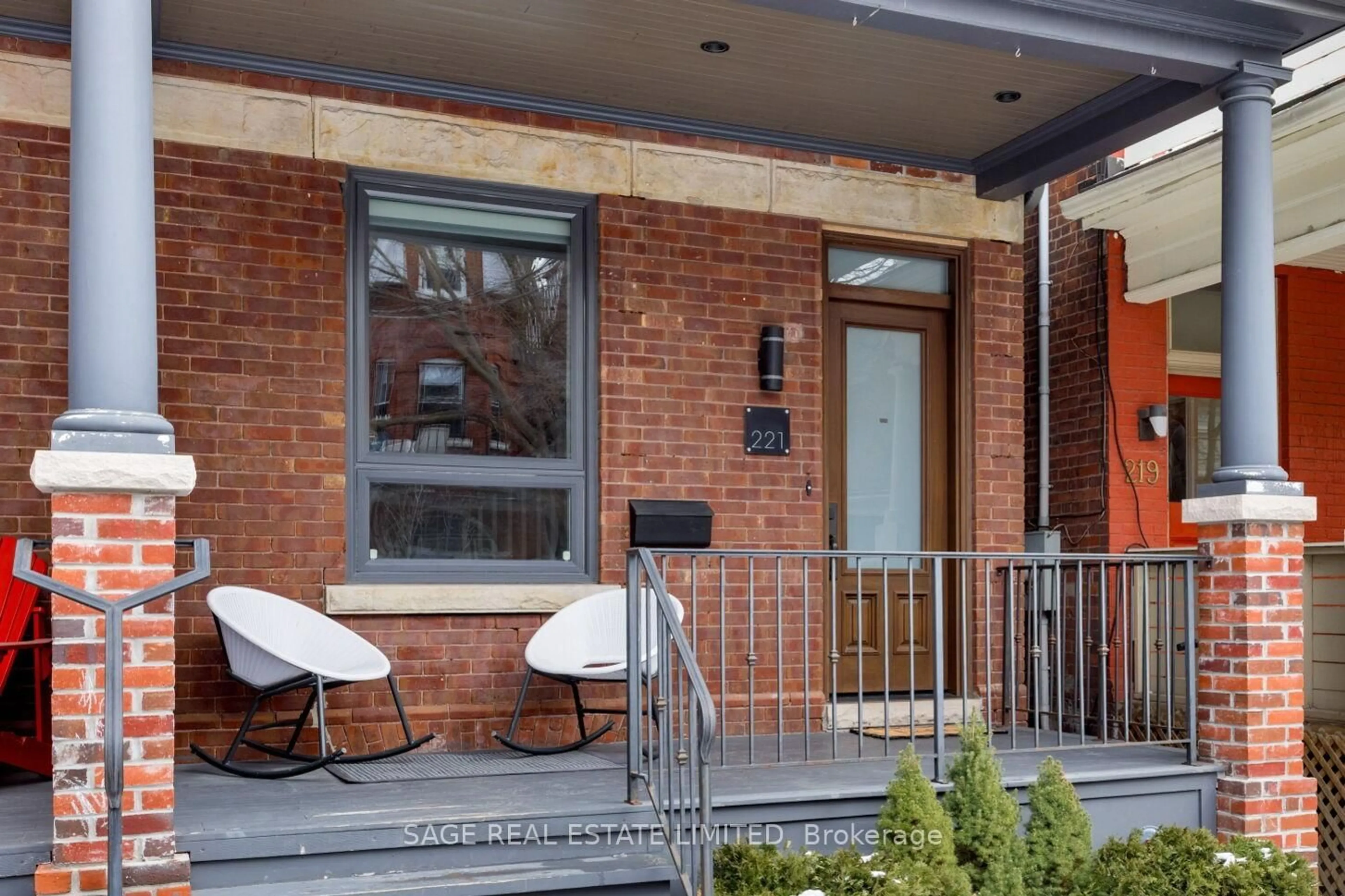 Home with brick exterior material, street for 221 Crawford St, Toronto Ontario M6J 2V5