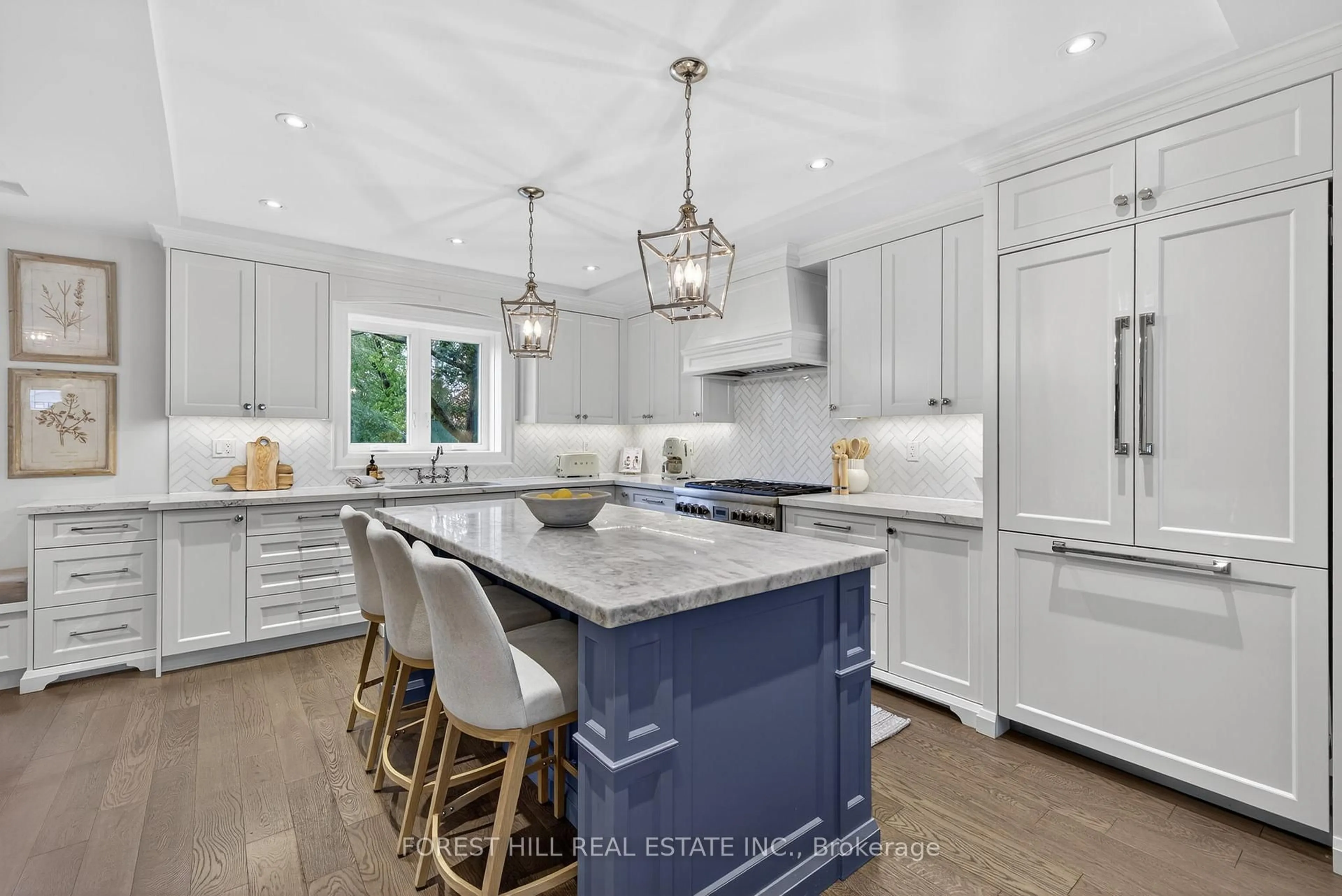 Open concept kitchen, ceramic/tile floor for 101 Bombay Ave, Toronto Ontario M3H 1C1