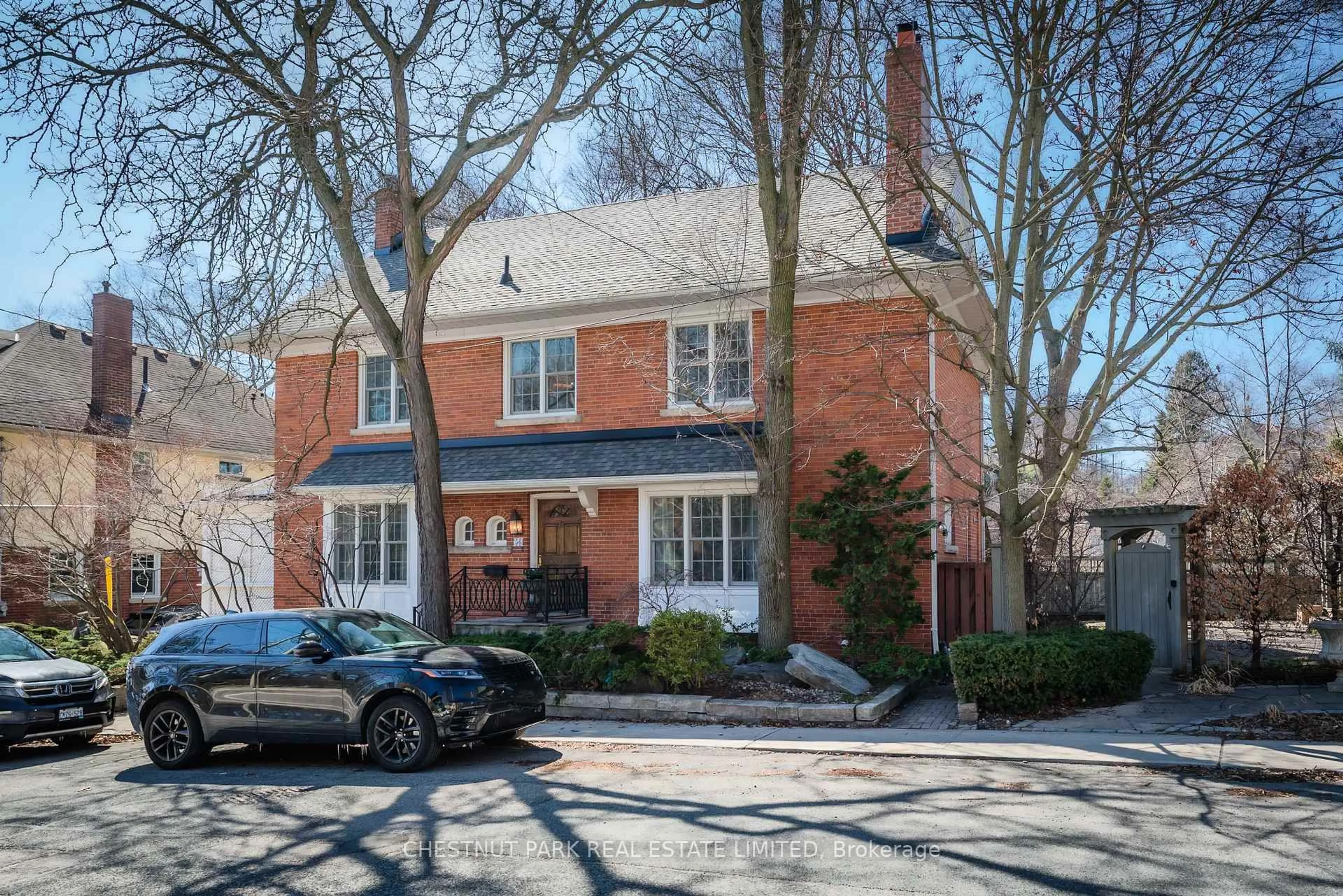 Home with brick exterior material, street for 56 Poplar Plains Rd, Toronto Ontario M4V 2M8