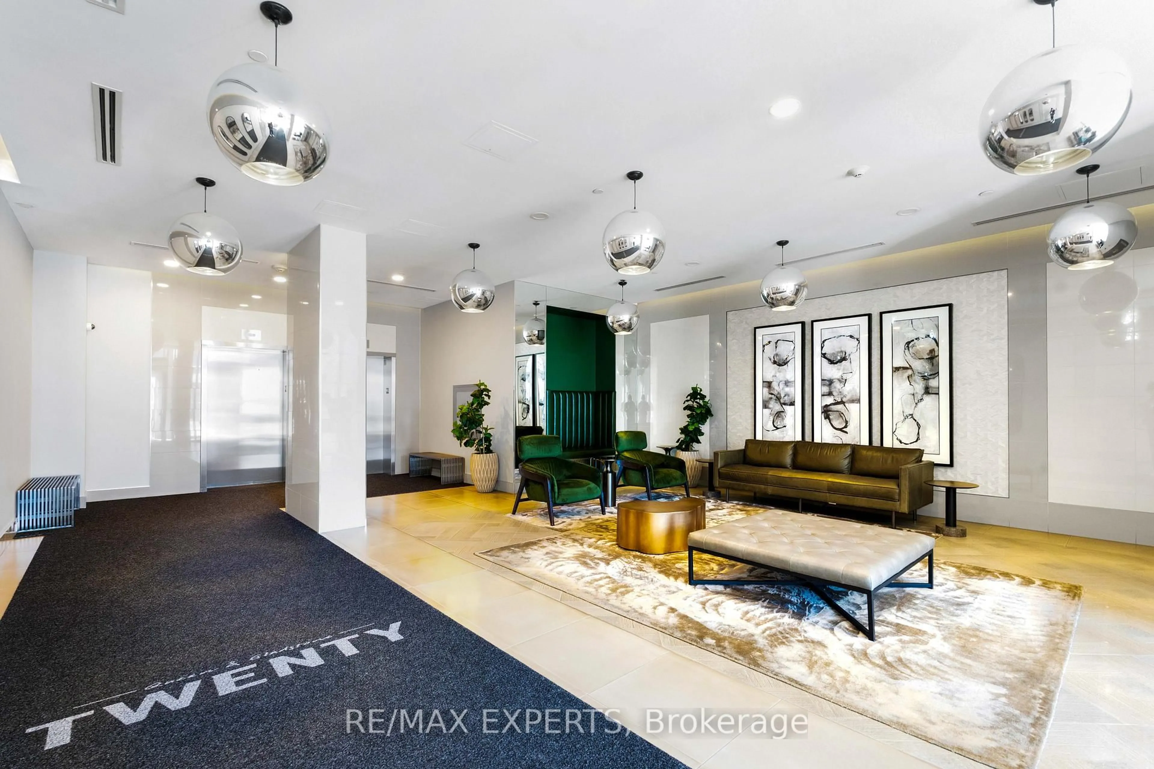 Lobby for 20 Gladstone Ave #516, Toronto Ontario M6J 0E9