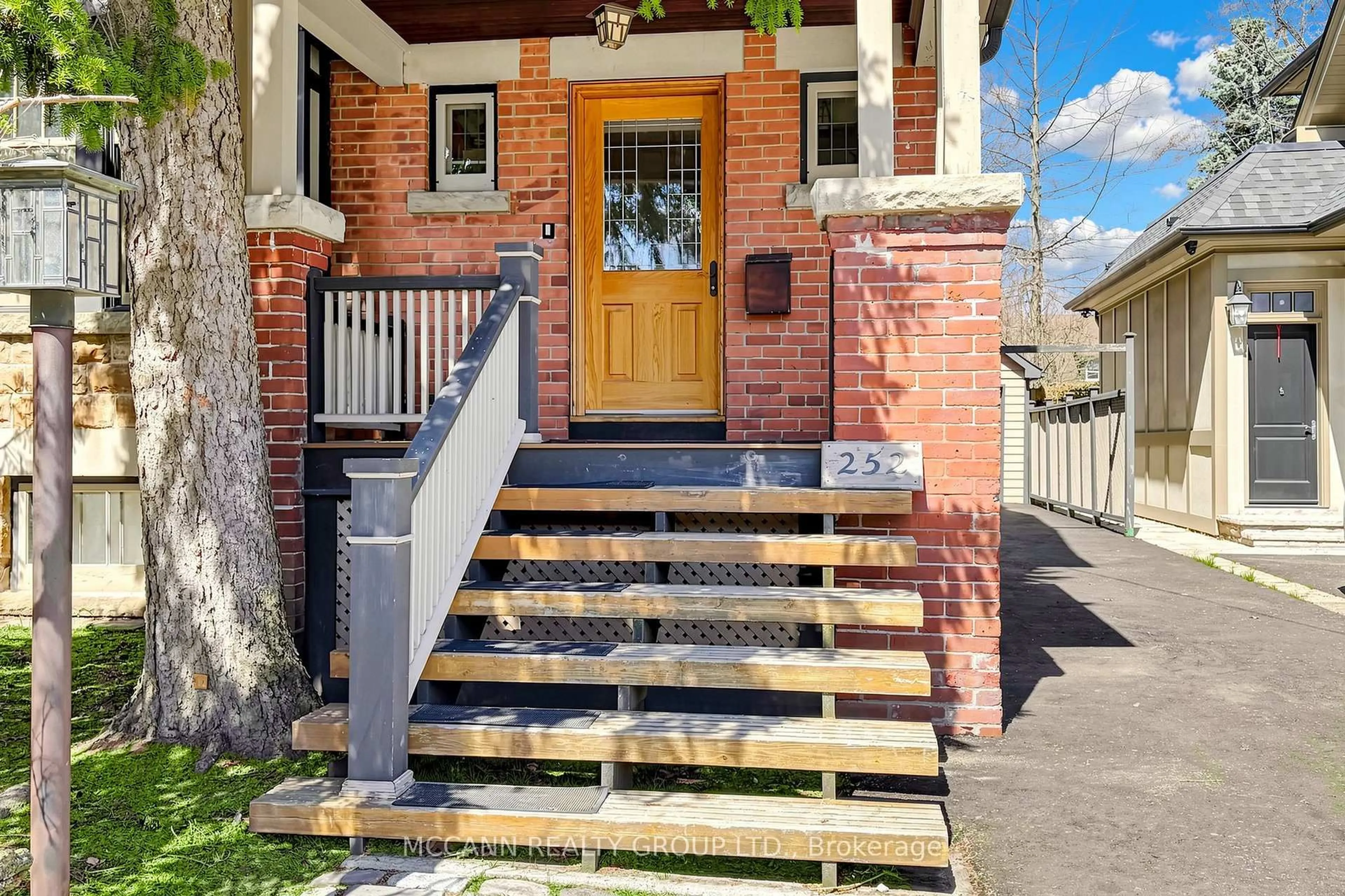 Home with brick exterior material, street for 252 Sheldrake Blvd, Toronto Ontario M4P 2B6