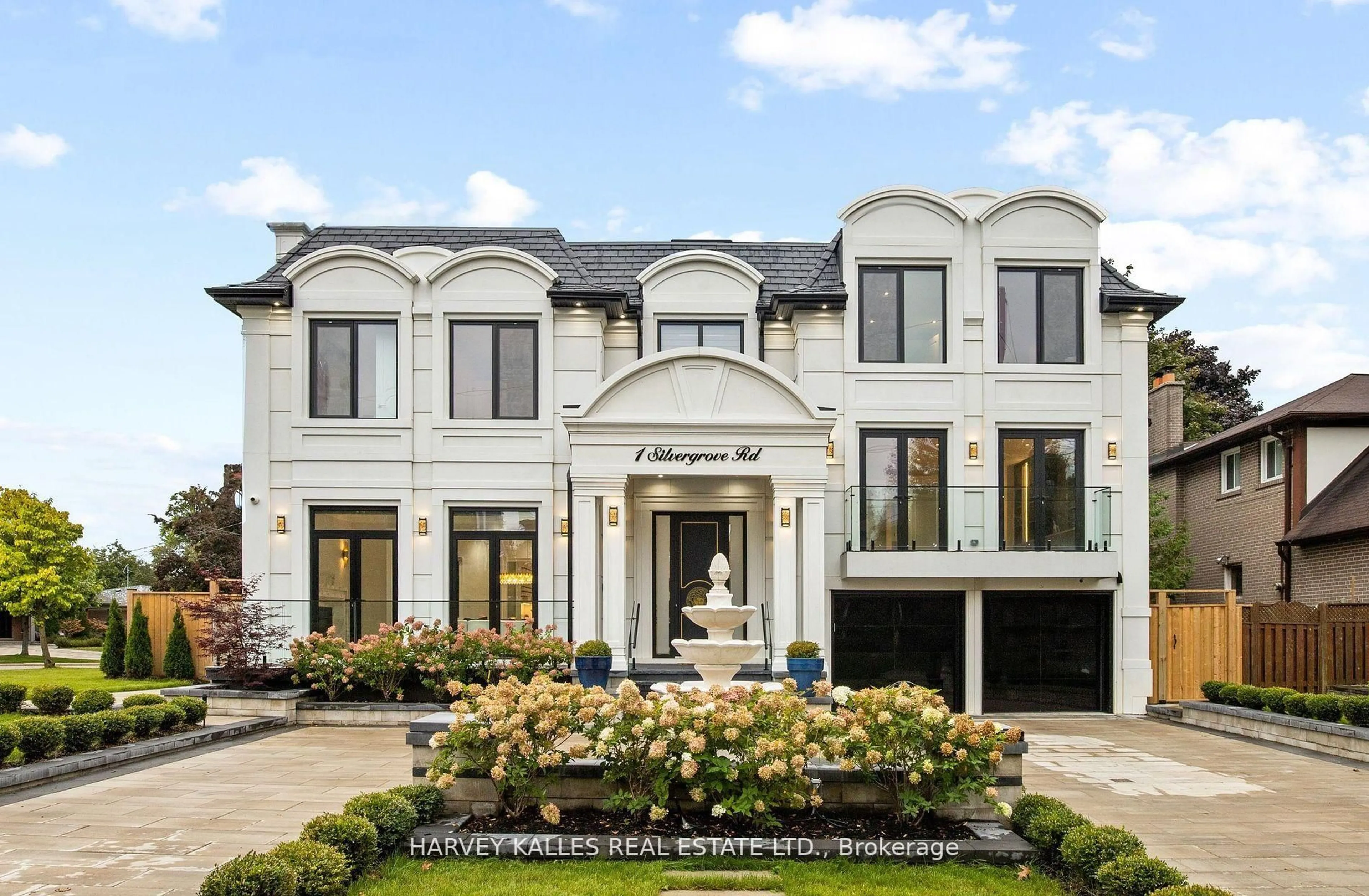 Home with brick exterior material, street for 1 Silvergrove Rd, Toronto Ontario M2L 2N5