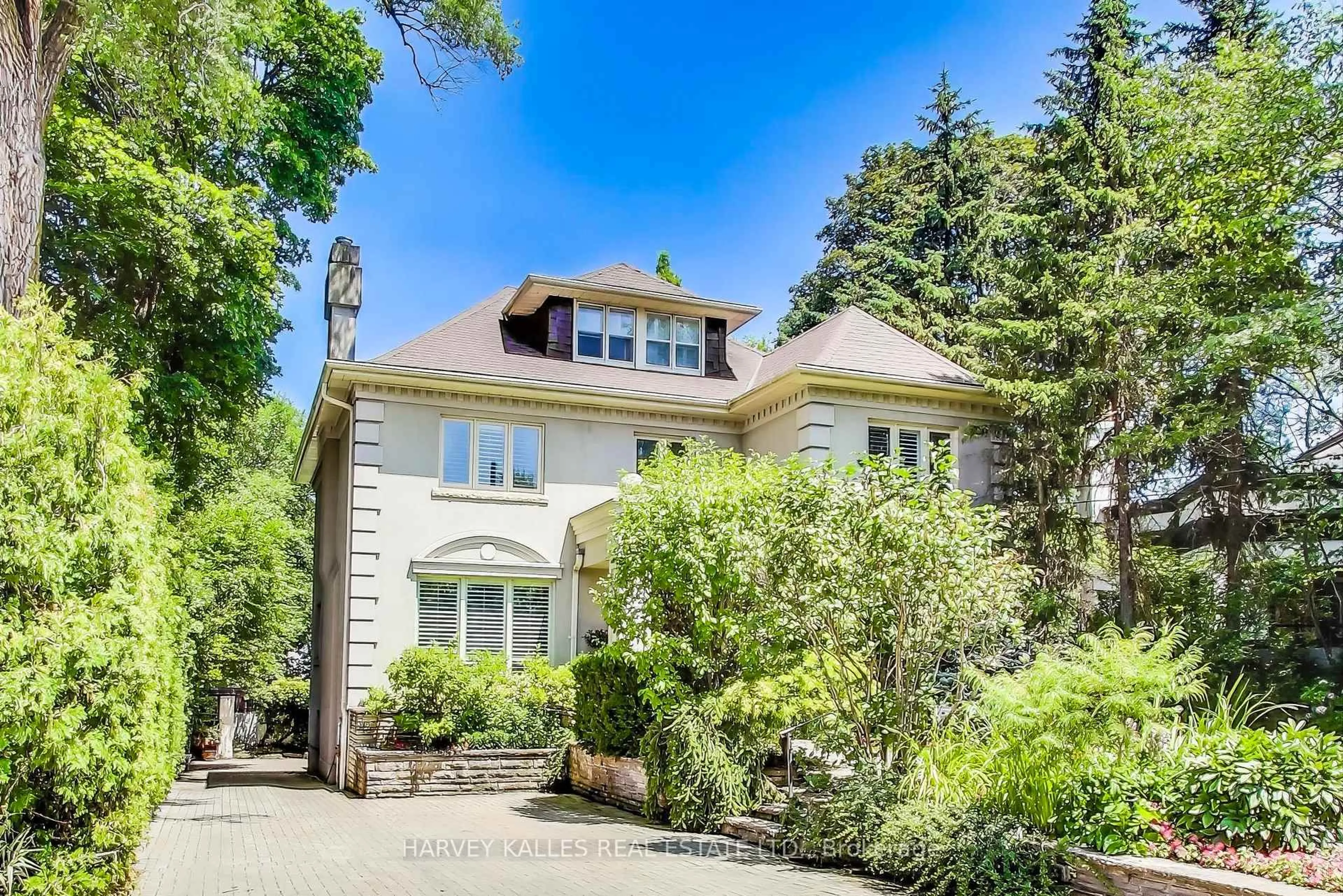 Home with brick exterior material, street for 103 Vesta Dr, Toronto Ontario M5P 2Z8