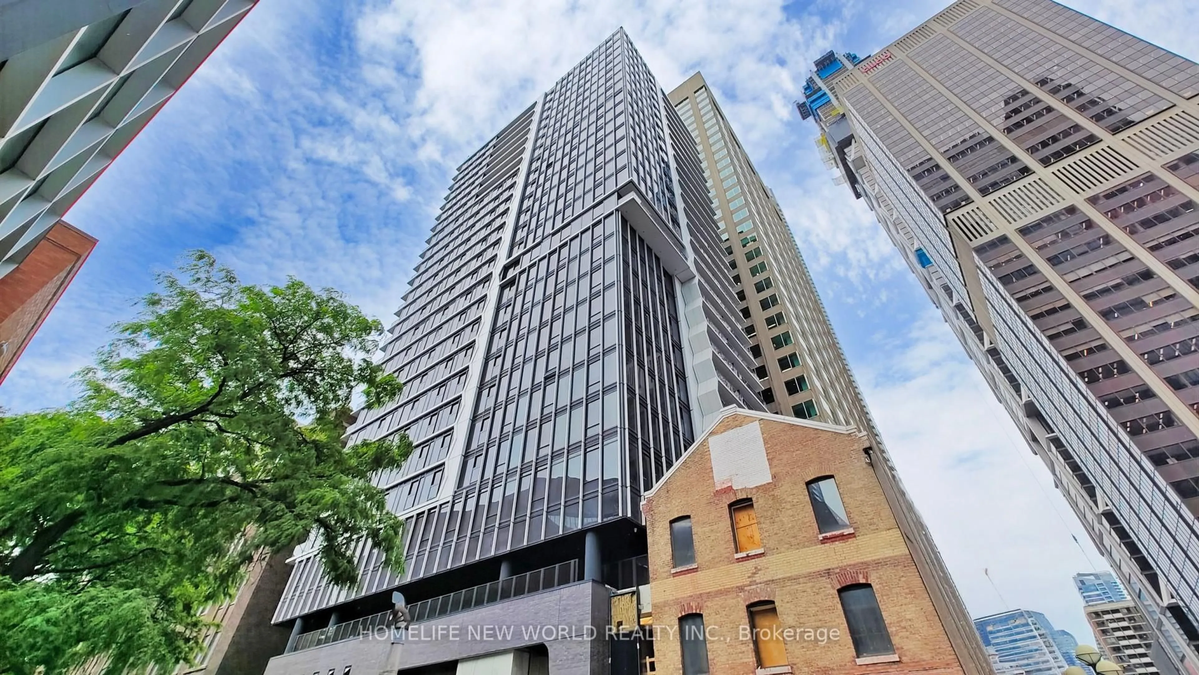 A pic from outside/outdoor area/front of a property/back of a property/a pic from drone, building for 771 Yonge St #1908, Toronto Ontario M4W 0B8