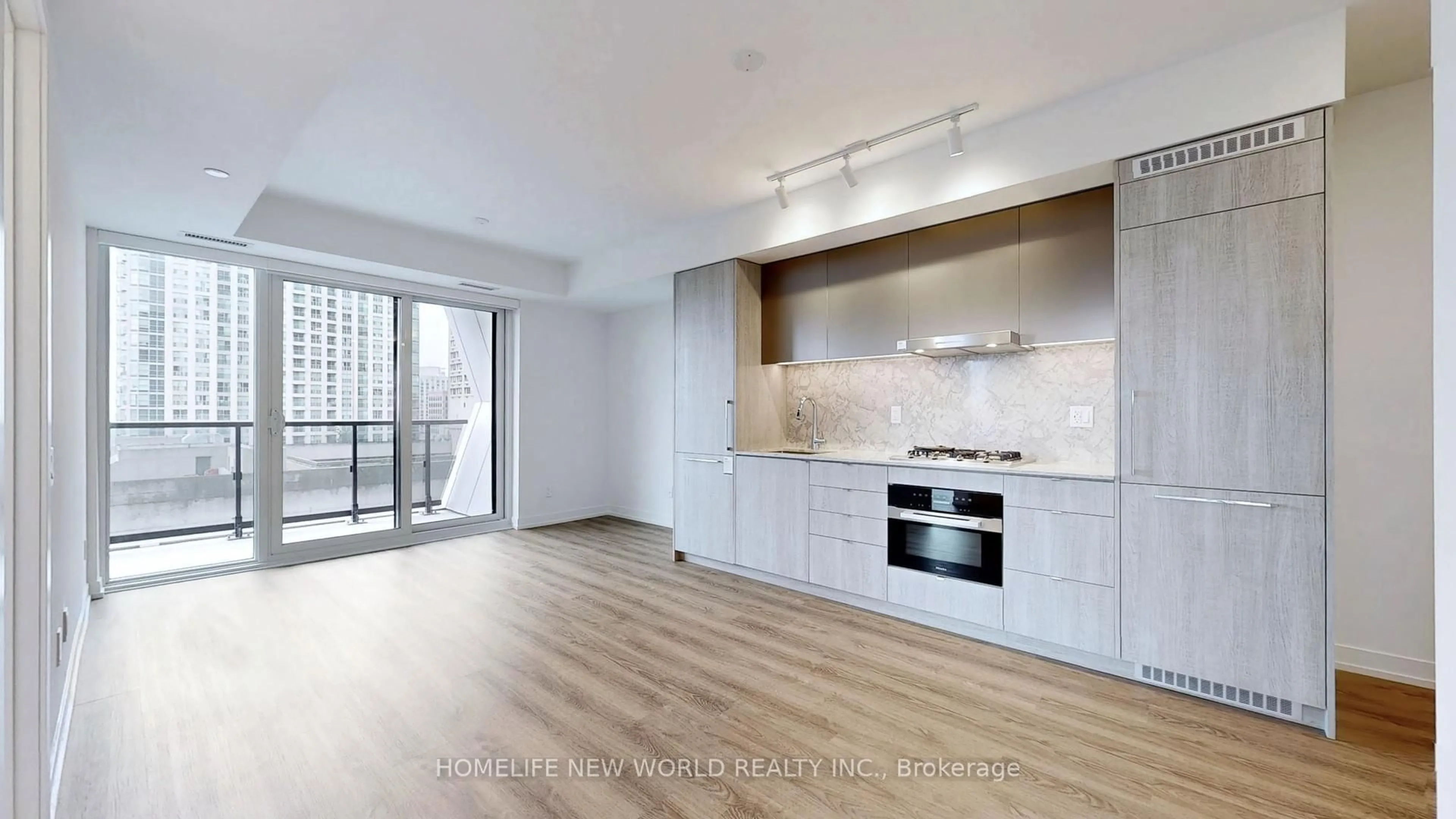 Open concept kitchen, unknown for 771 Yonge St #1908, Toronto Ontario M4W 0B8