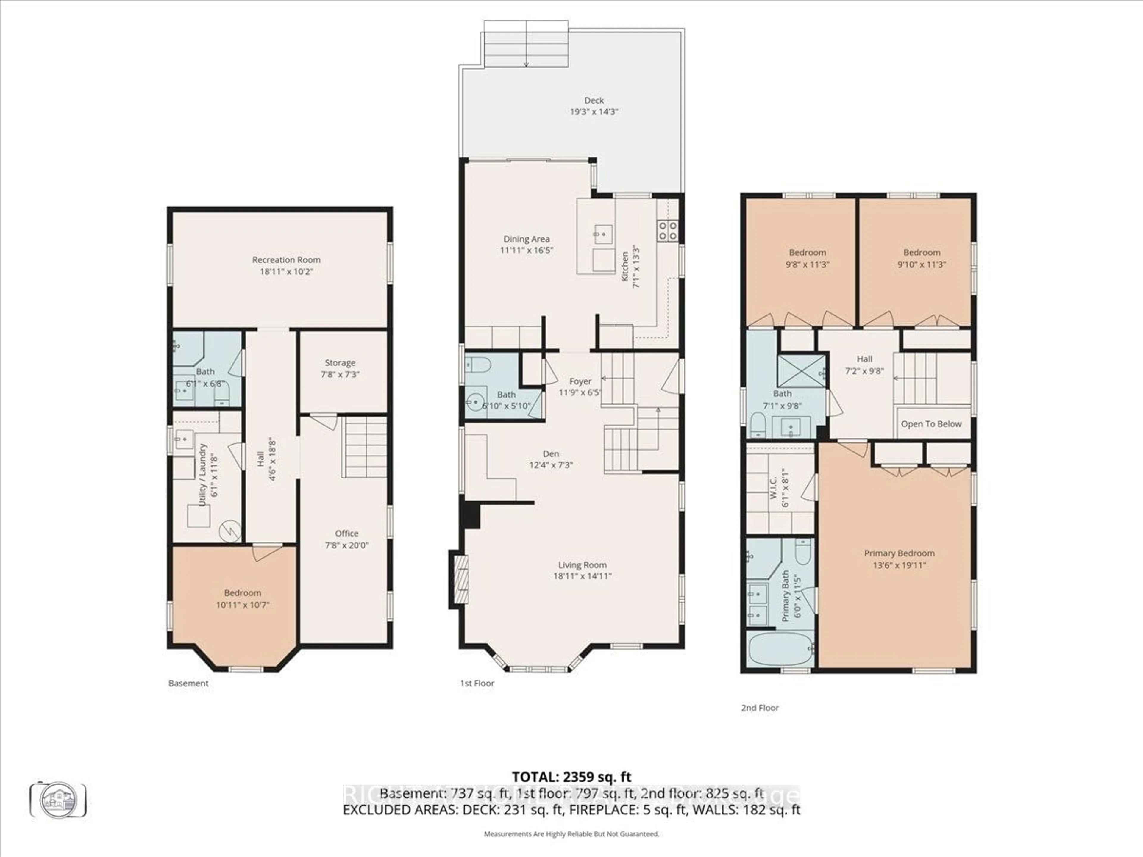 Floor plan for 497 Broadway Ave, Toronto Ontario M4G 2R7