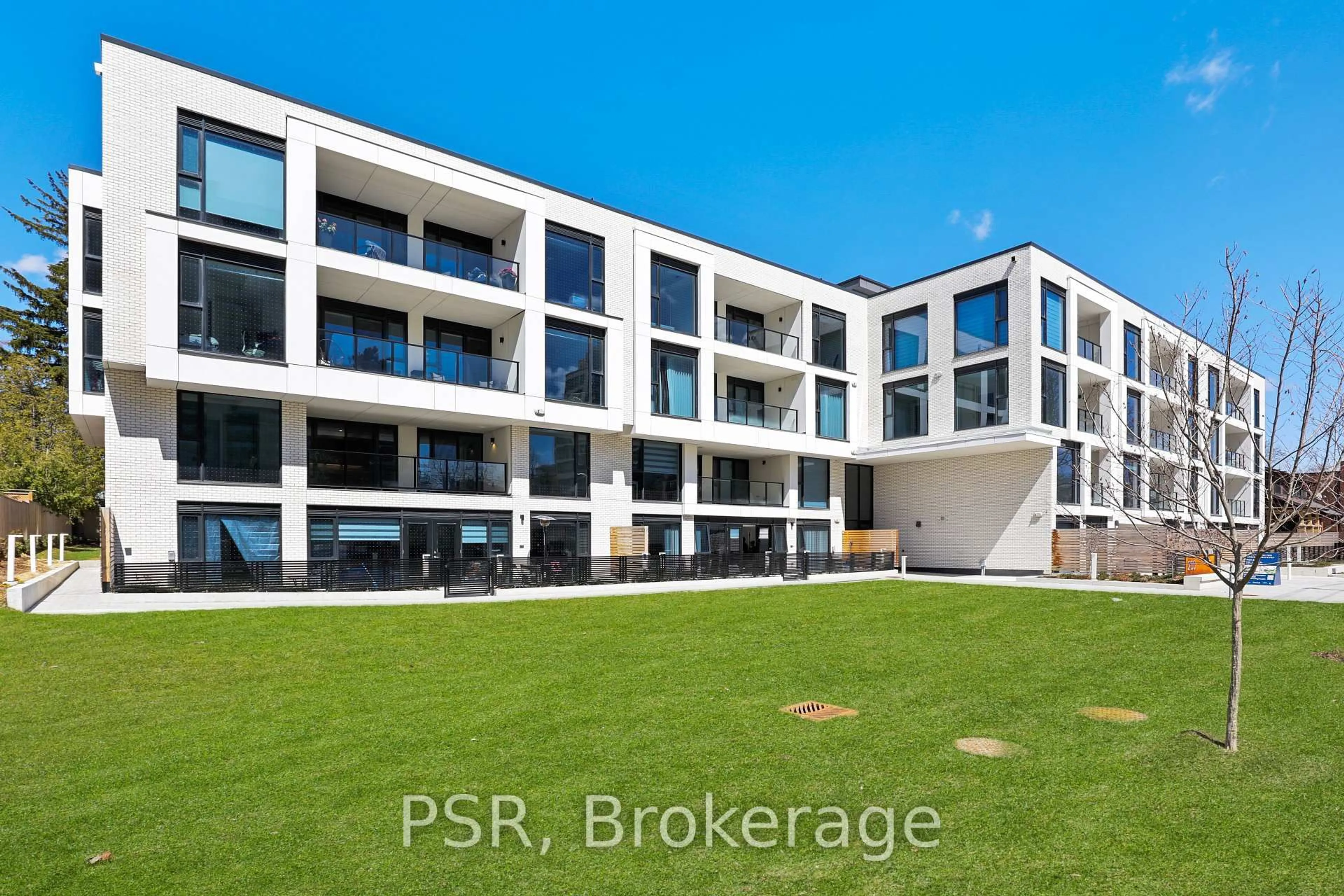 A pic from outside/outdoor area/front of a property/back of a property/a pic from drone, building for 200 Keewatin Ave #304, Toronto Ontario M4P 1Z8